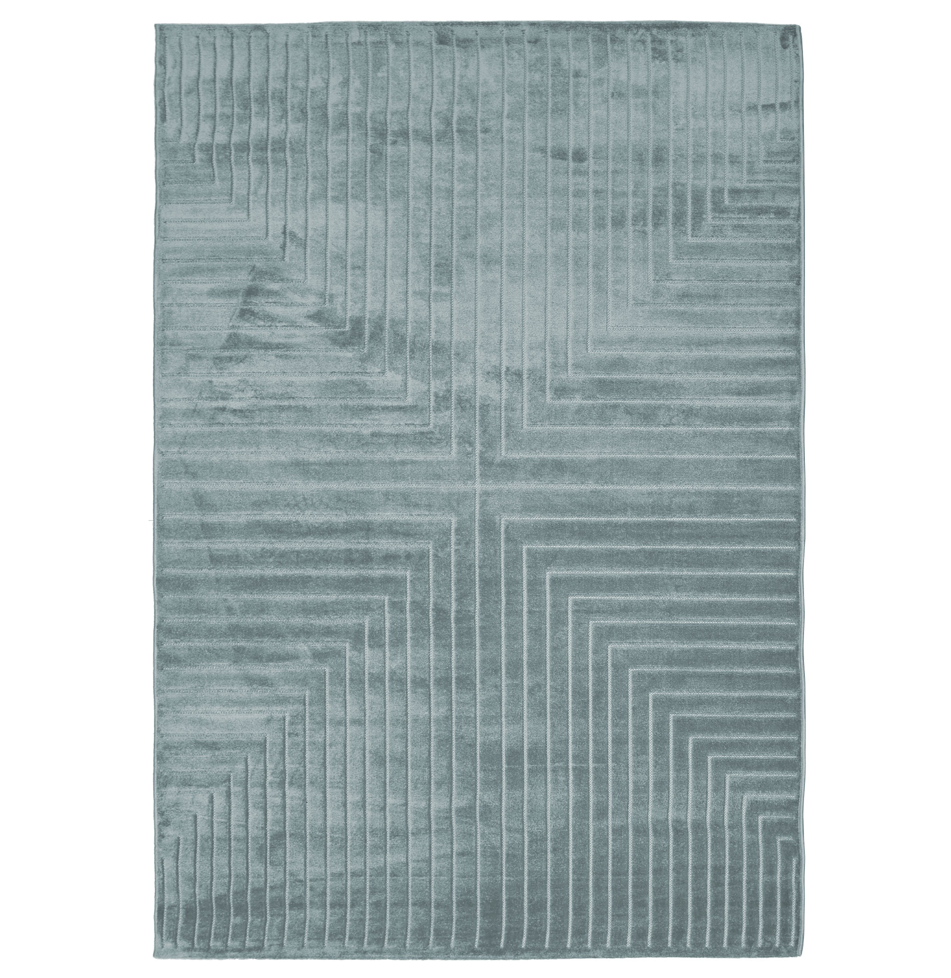 Tapete Geométrico Zen 752/004 Azul