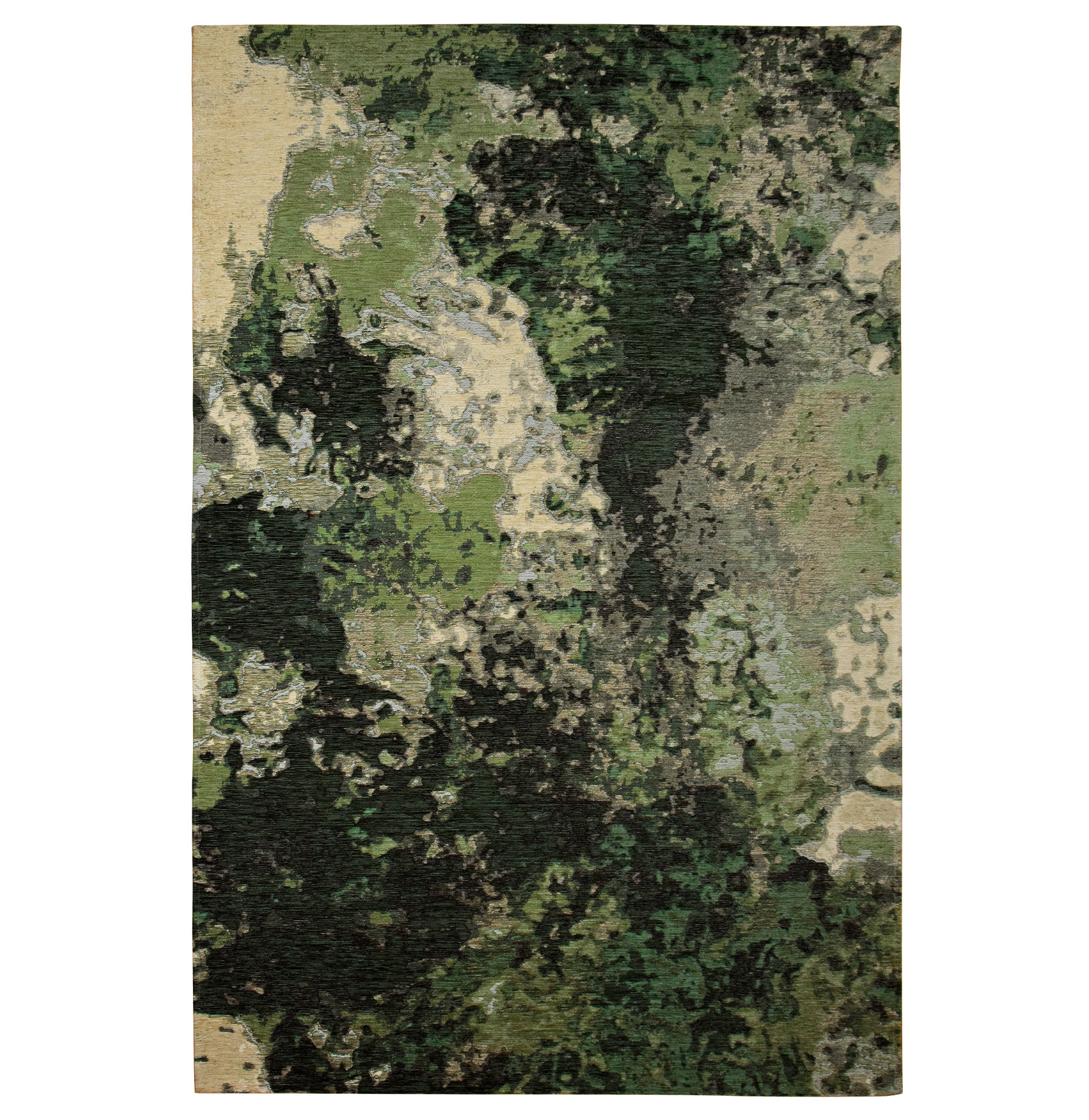 Tapete Moderno Lake Chenille 005 Verde