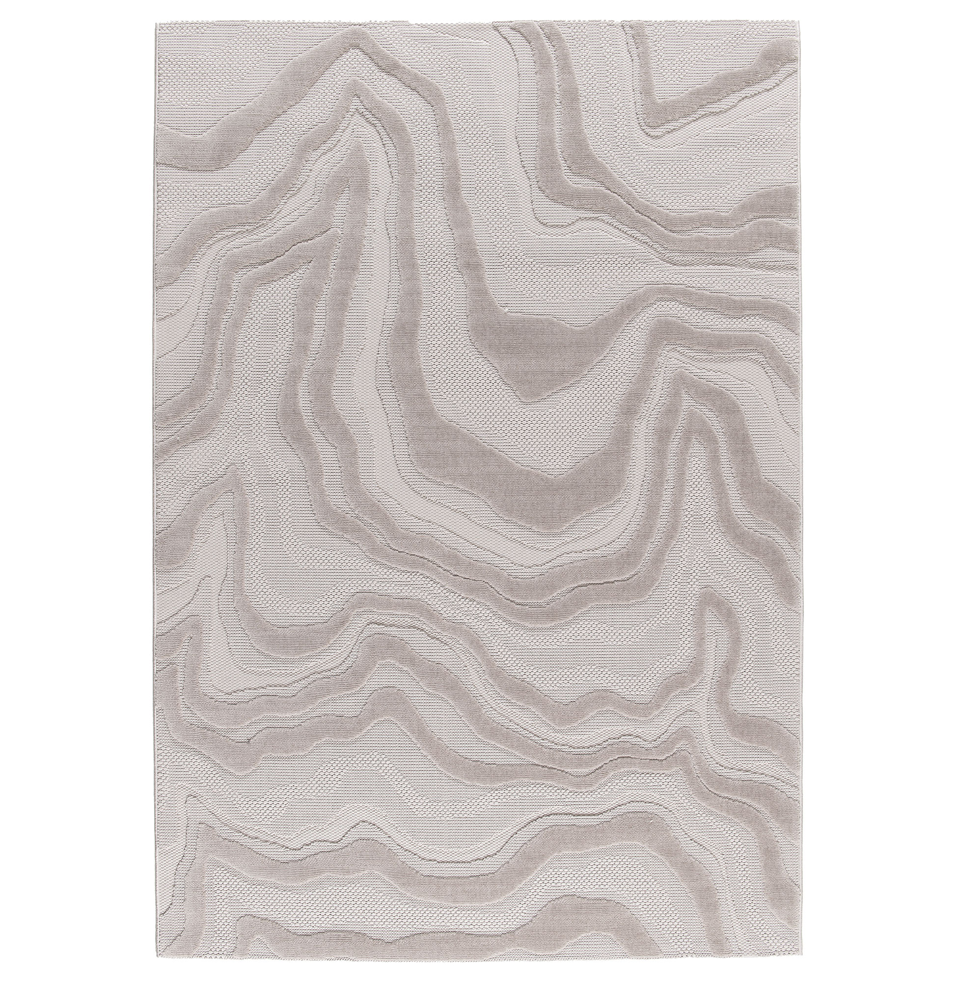 Tapete Abstrato Buckley 42304/070 Cinzento