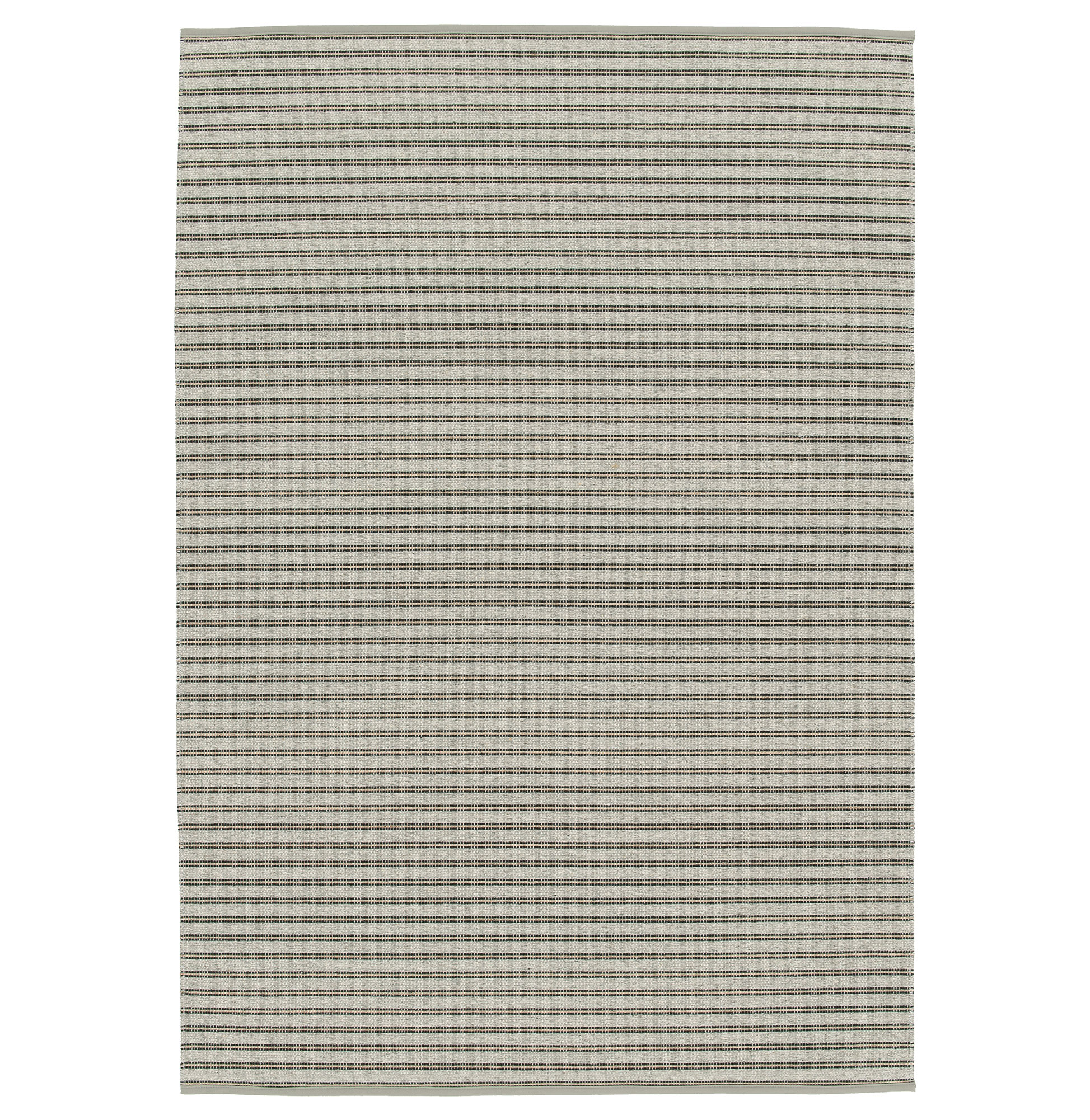 Tapete Geométrico de Lã Wooly 12101/370 Cinzento