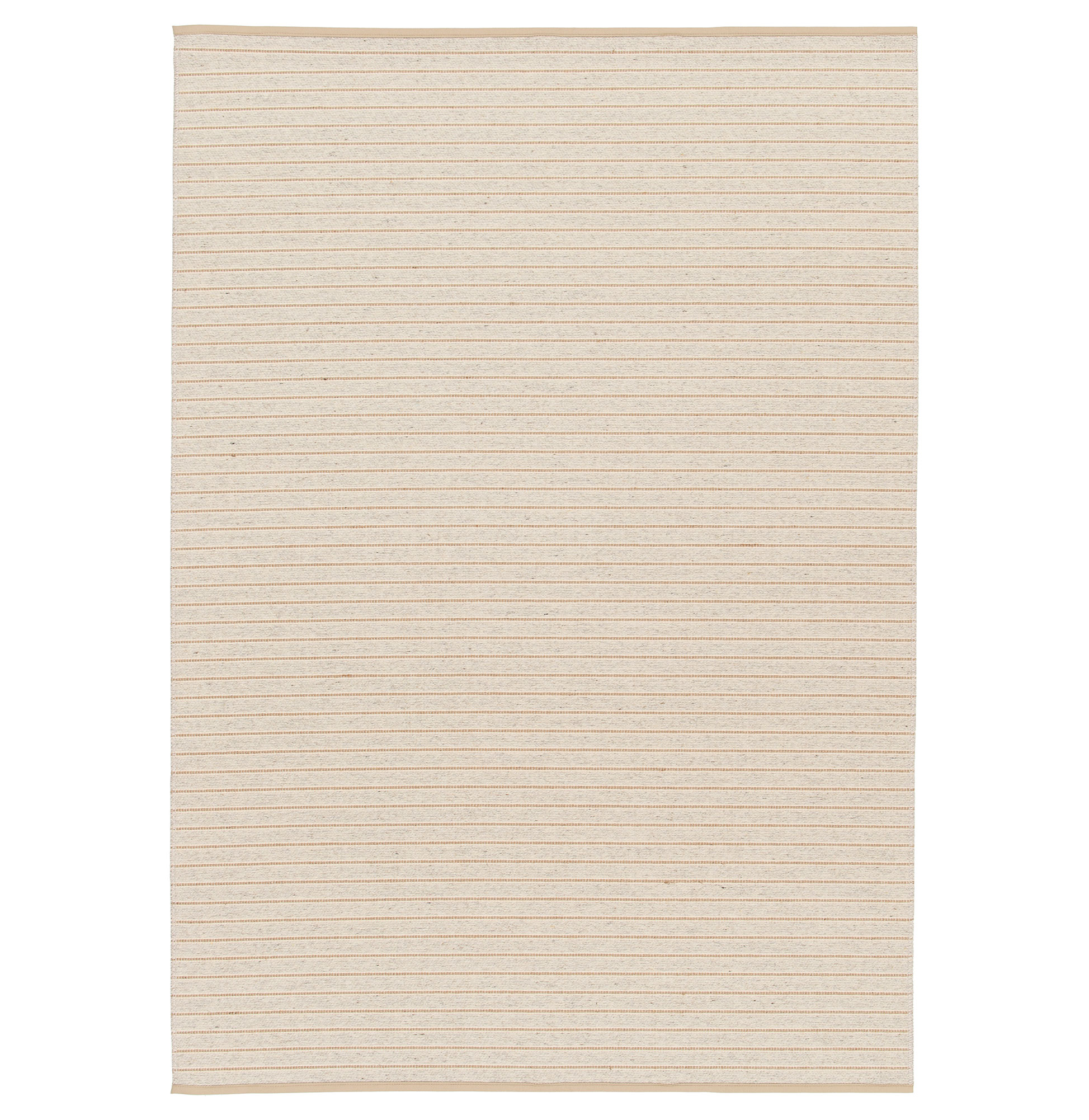 Tapete Geométrico de Lã Wooly 12101/650 Bege Creme