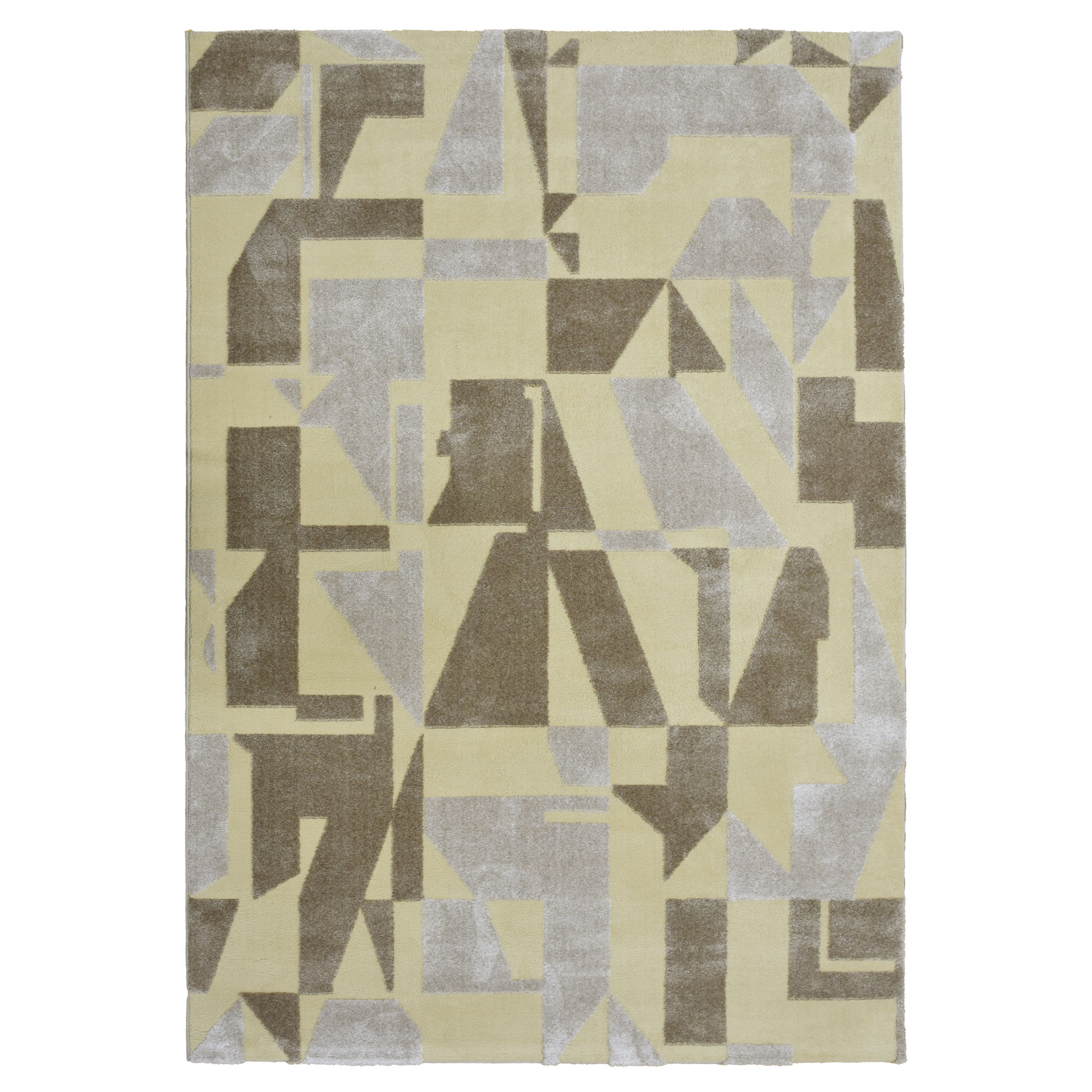 Tapete Geométrico Burela 3870/009 Amarelo