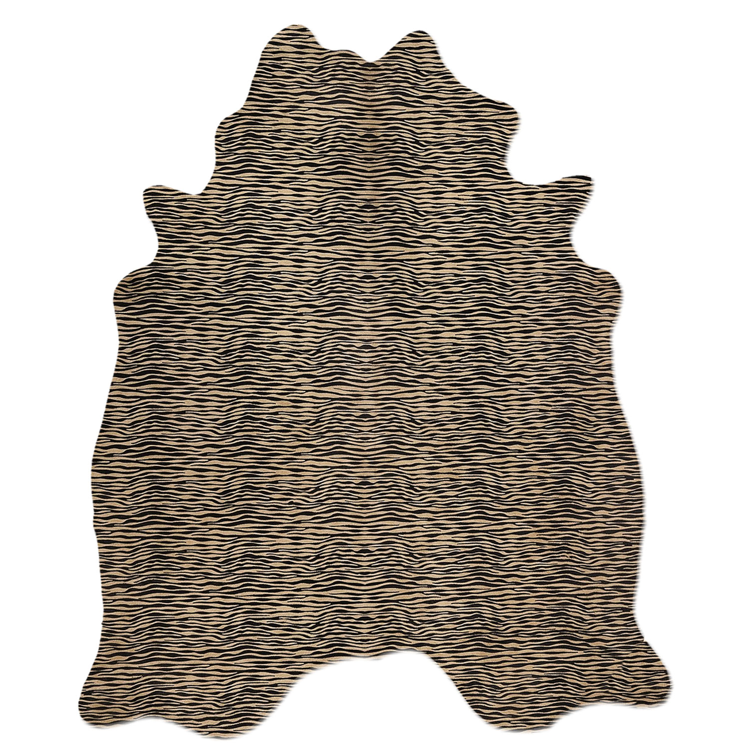 Tapete de Pele Natural Vaca Exotic PE25 Bege