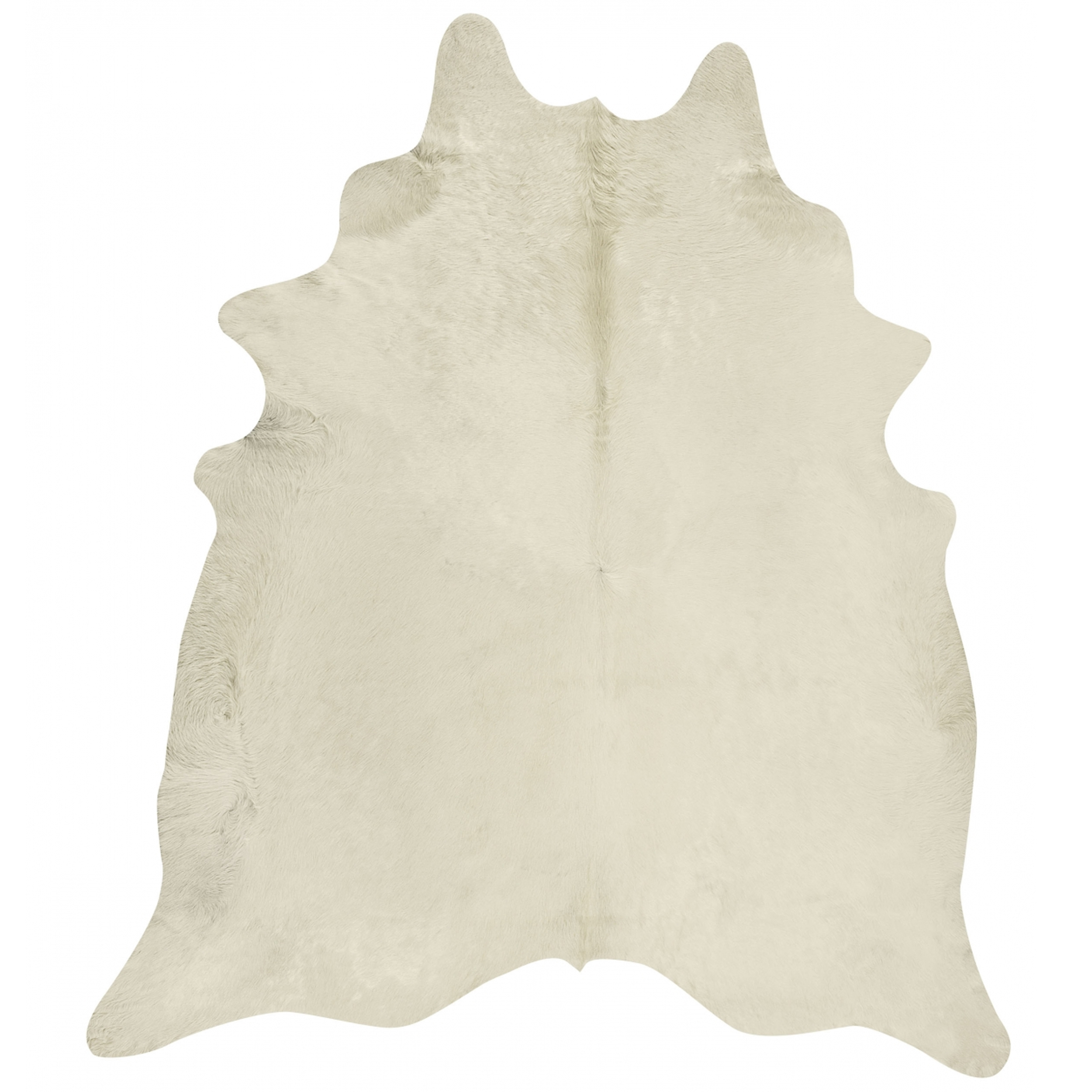 Tapete de Pele Natural Vaca PS16 Branco