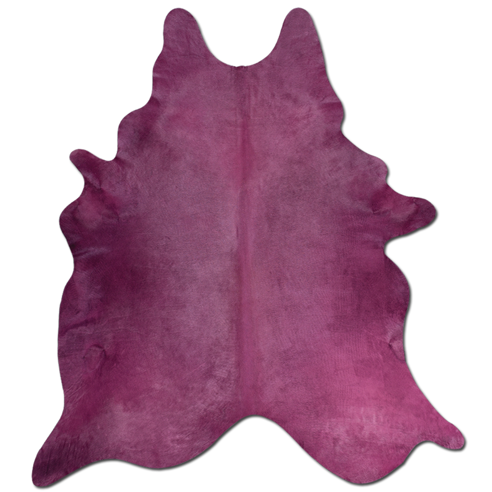 Tapete de Pele Natural Vaca Dyed PT48 Roxo