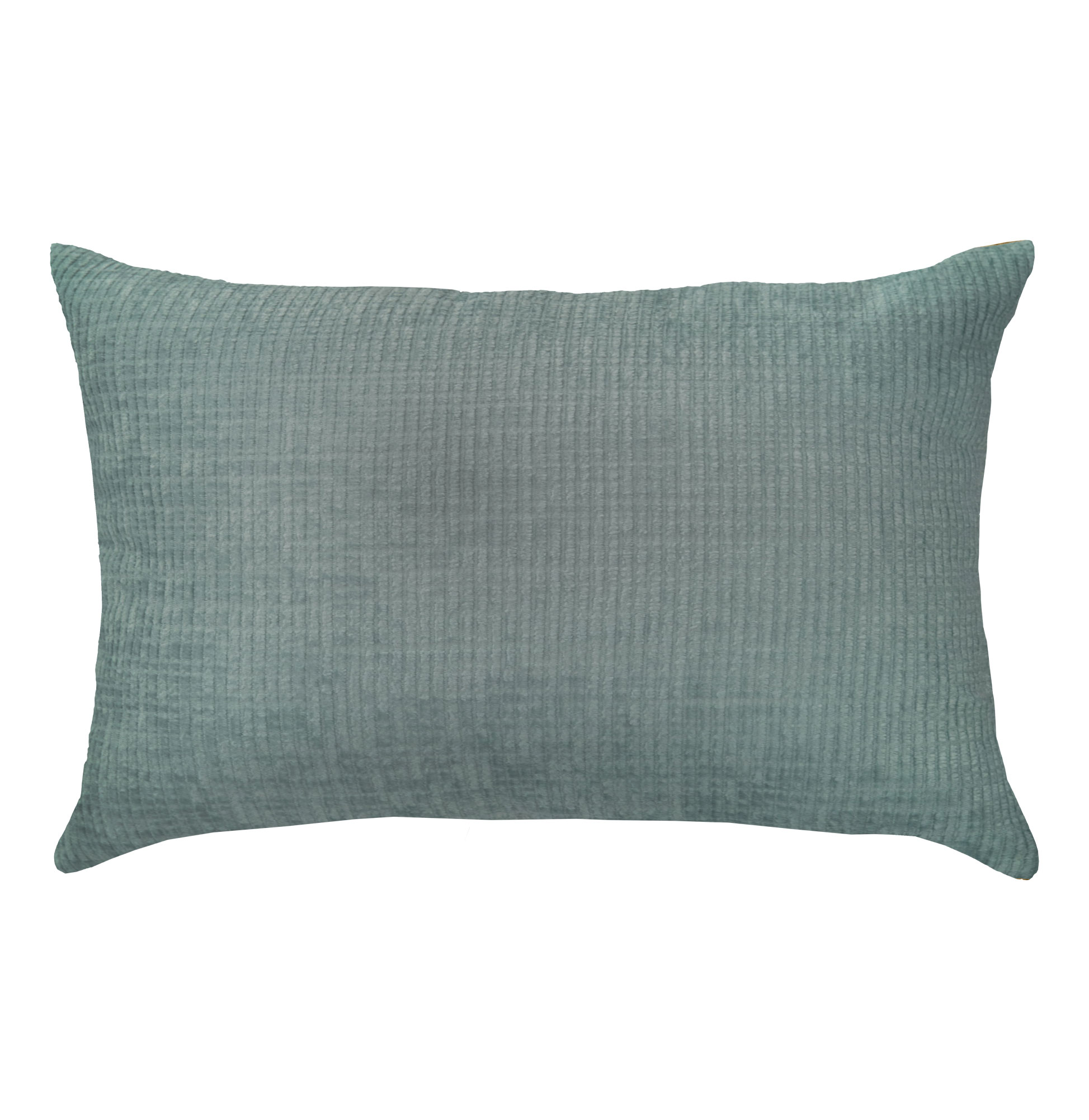 Almofada Decorativa Lisa Perez Azul Aqua