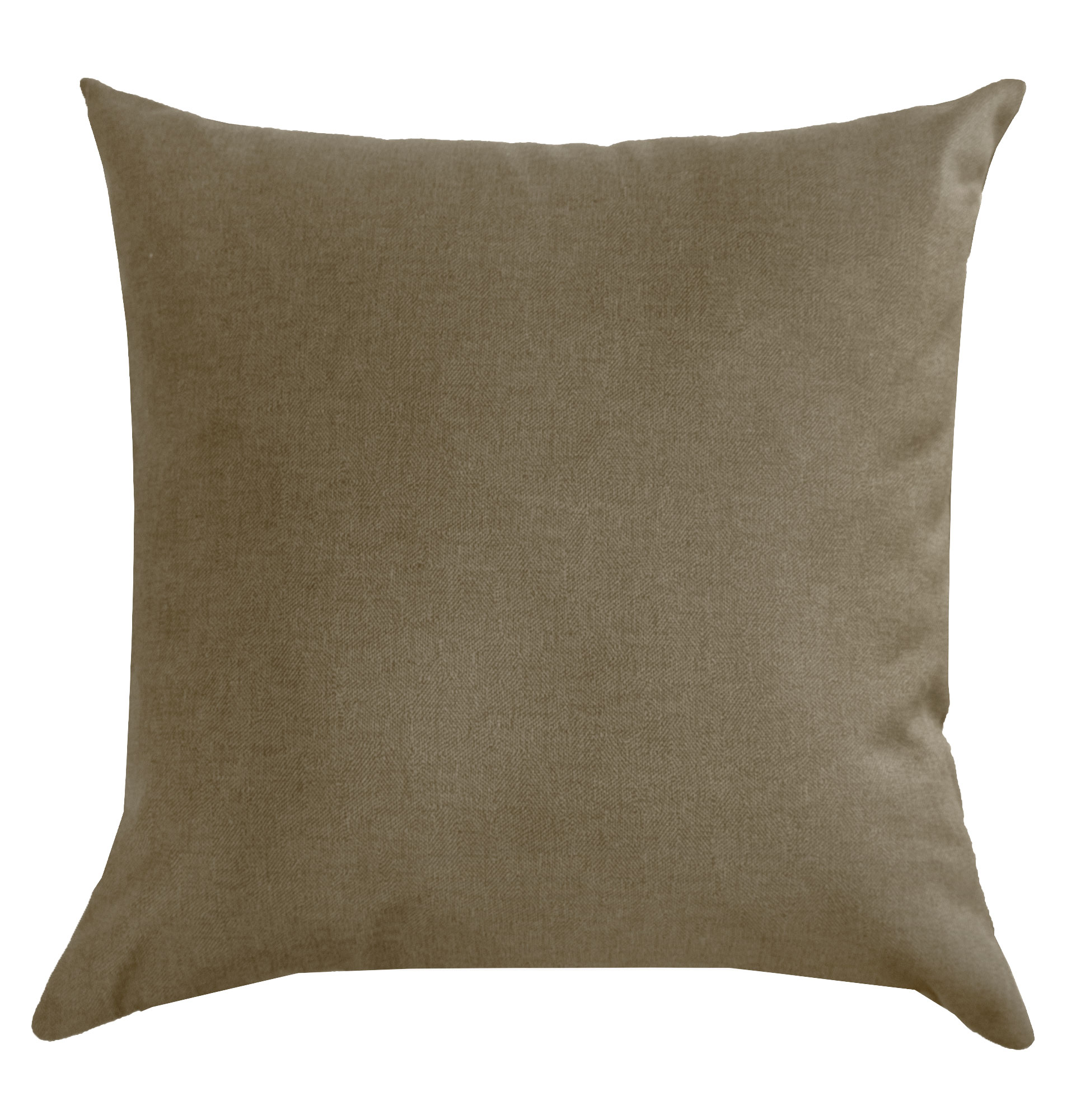 Almofada Decorativa Lisa Nijar Castanho Taupe