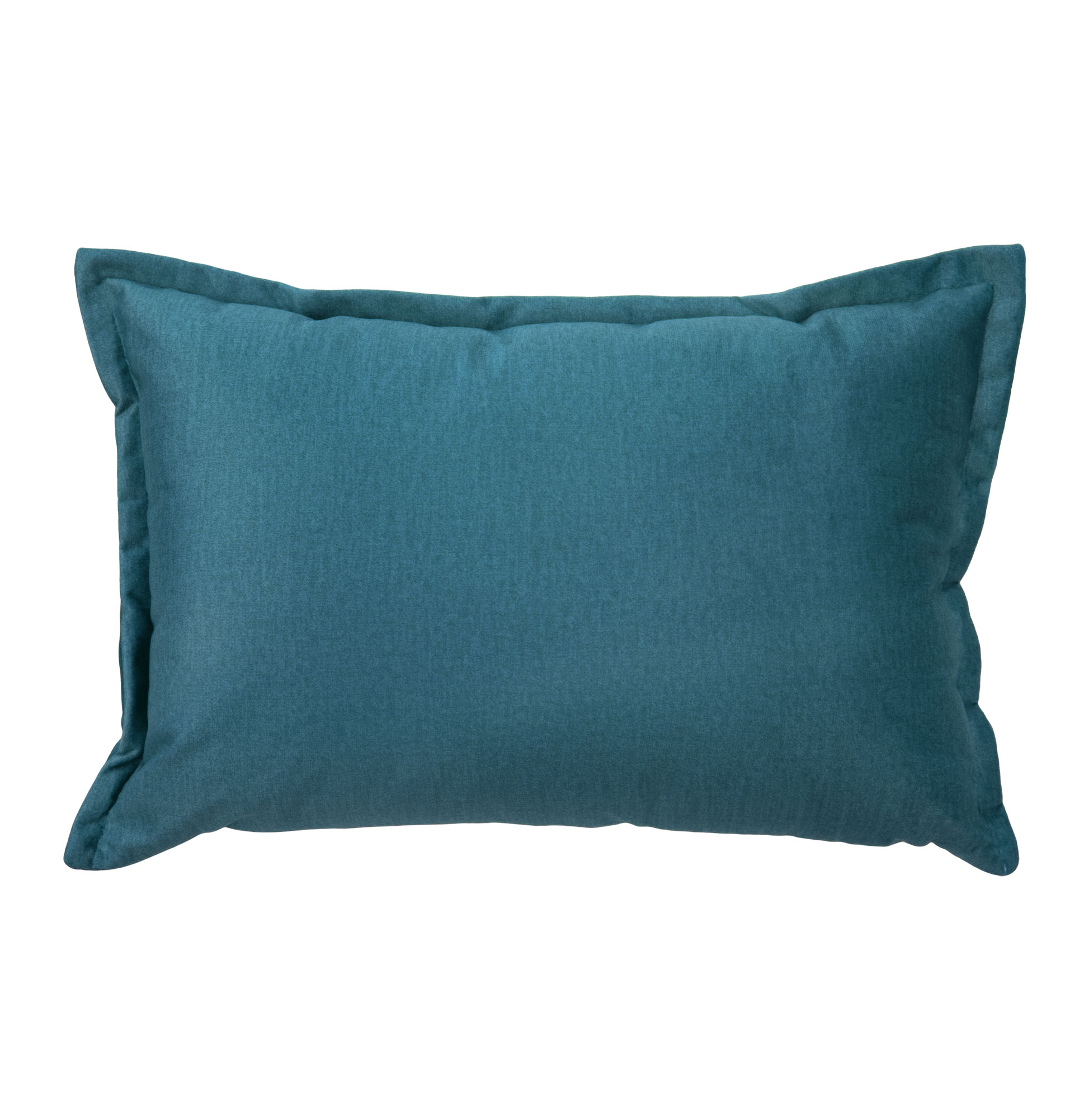 Almofada Decorativa Lisa Alfin Veludo Azul