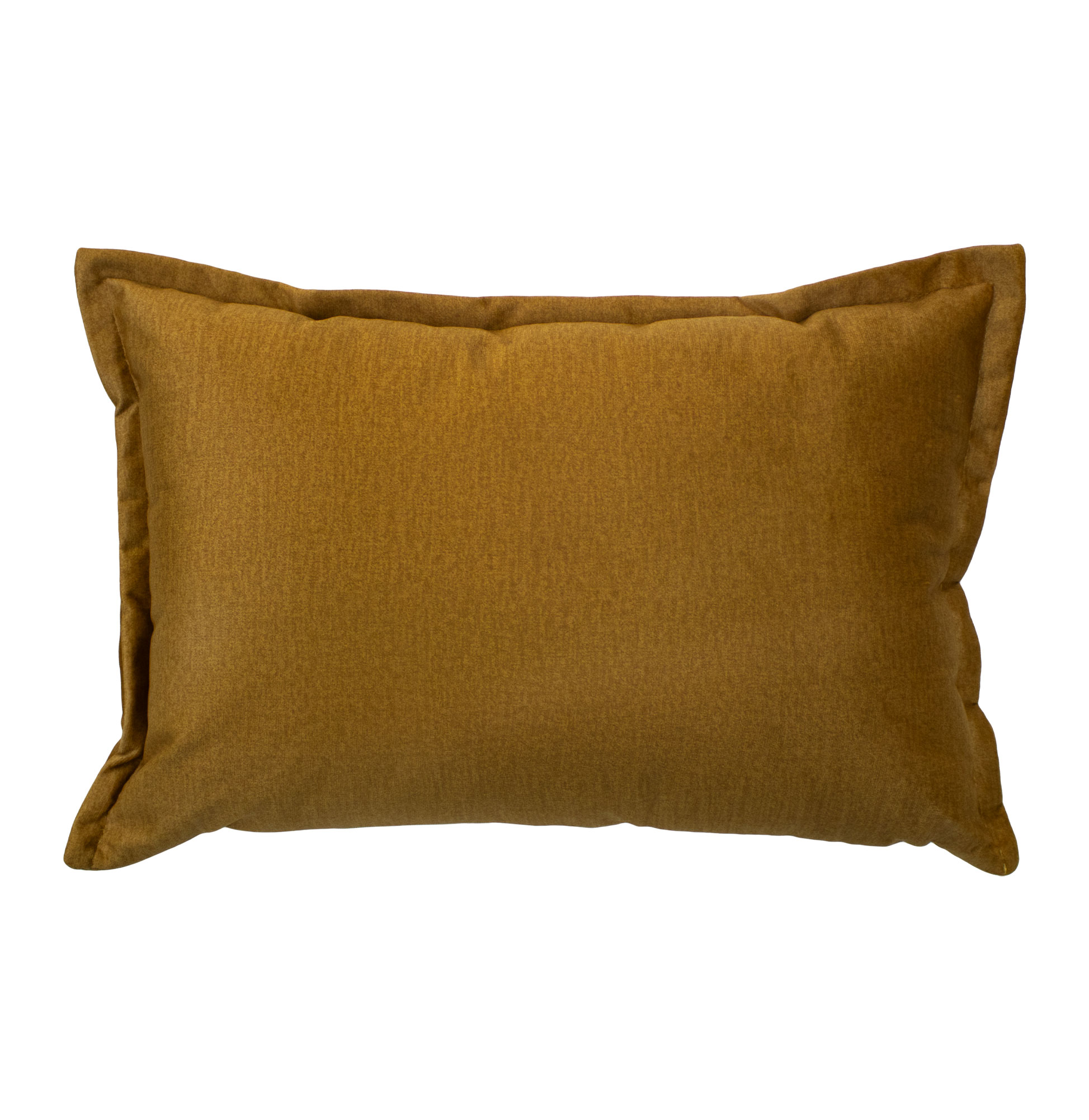 Almofada Decorativa Lisa Alfin Veludo Bronze