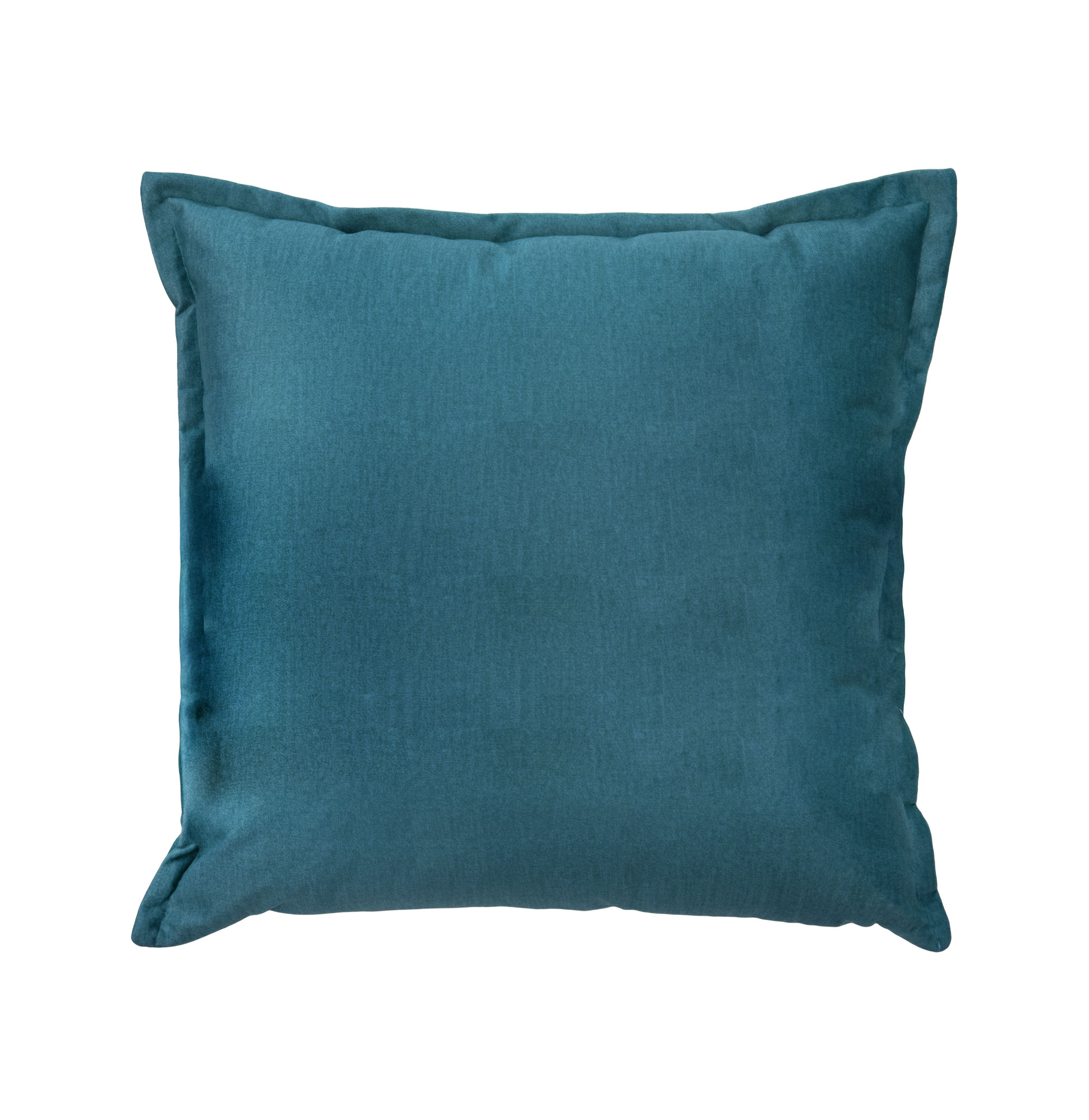 Almofada Decorativa Lisa Alfin Veludo Azul