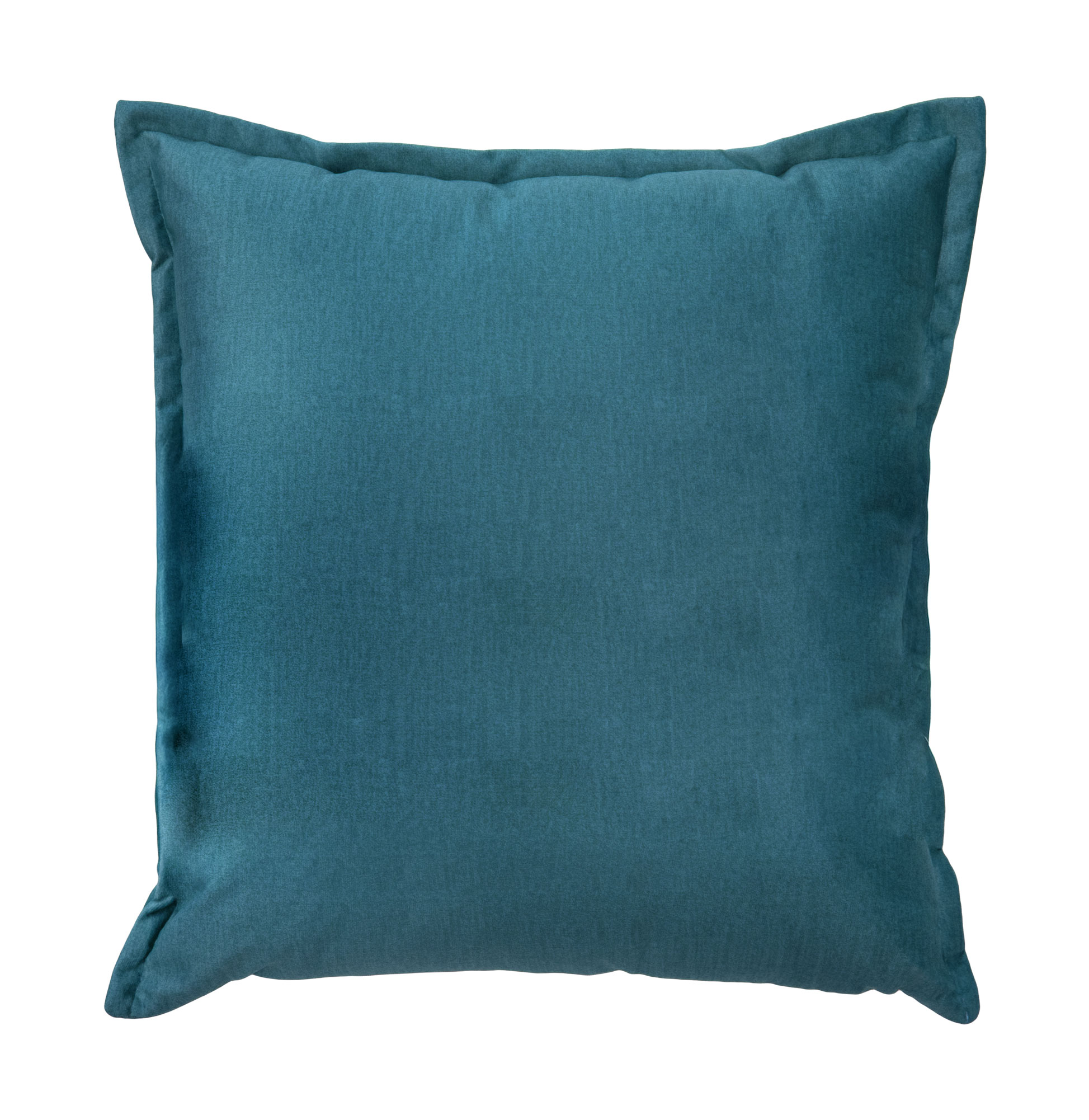 Almofada Decorativa Lisa Alfin Veludo Azul