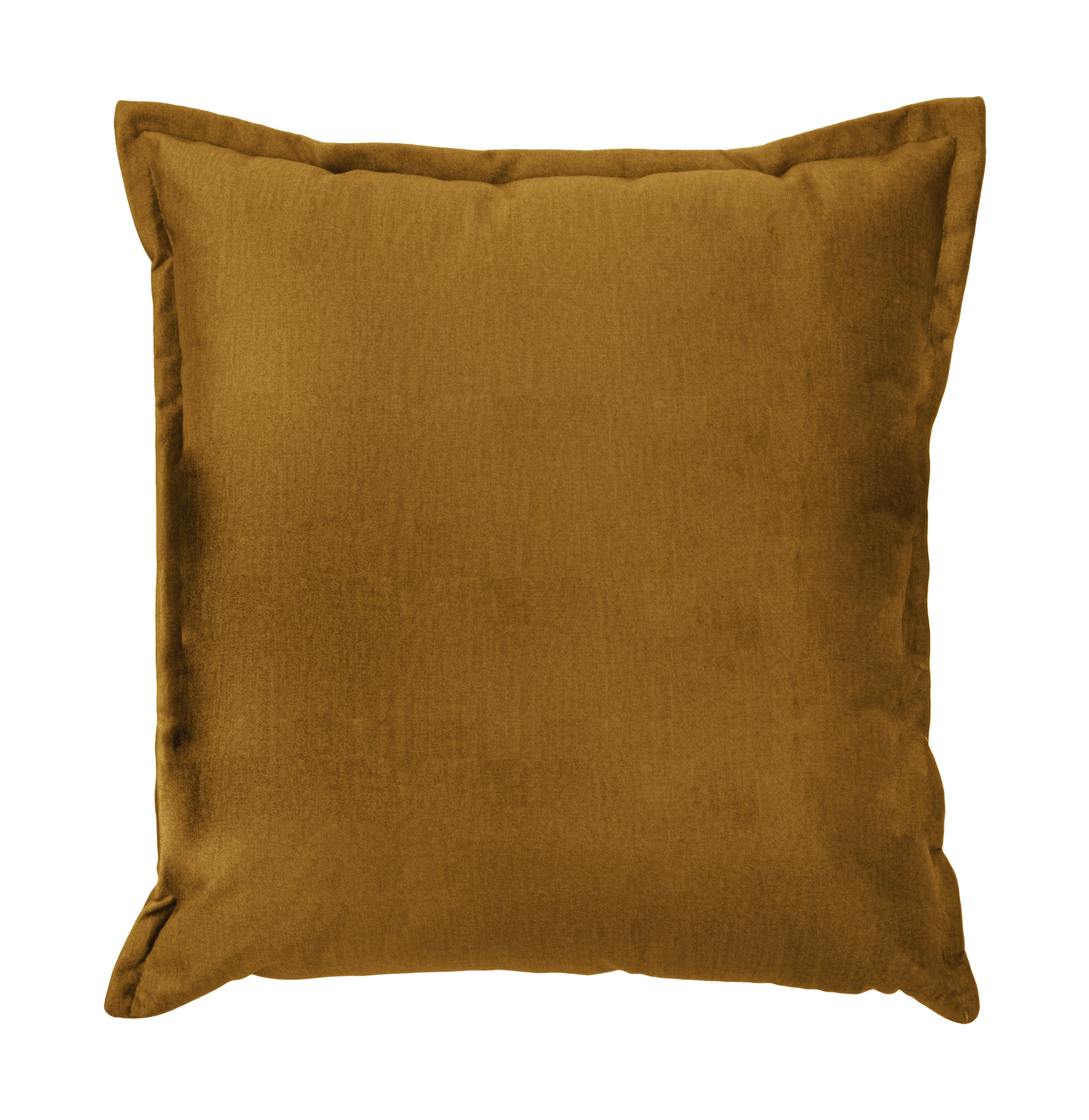 Almofada Decorativa Lisa Alfin Veludo Bronze
