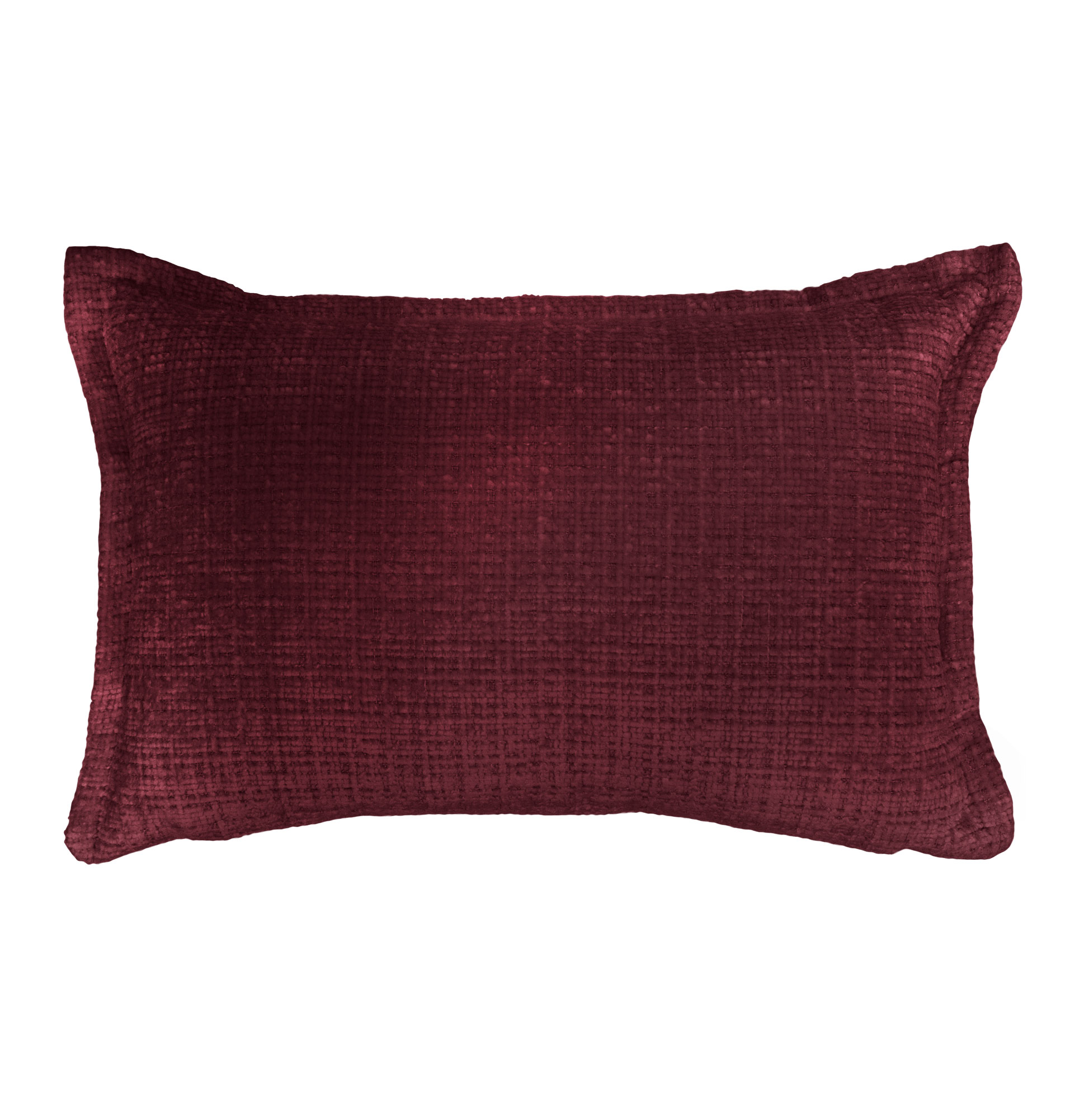 Almofada Decorativa Lisa Omegus Bordeaux