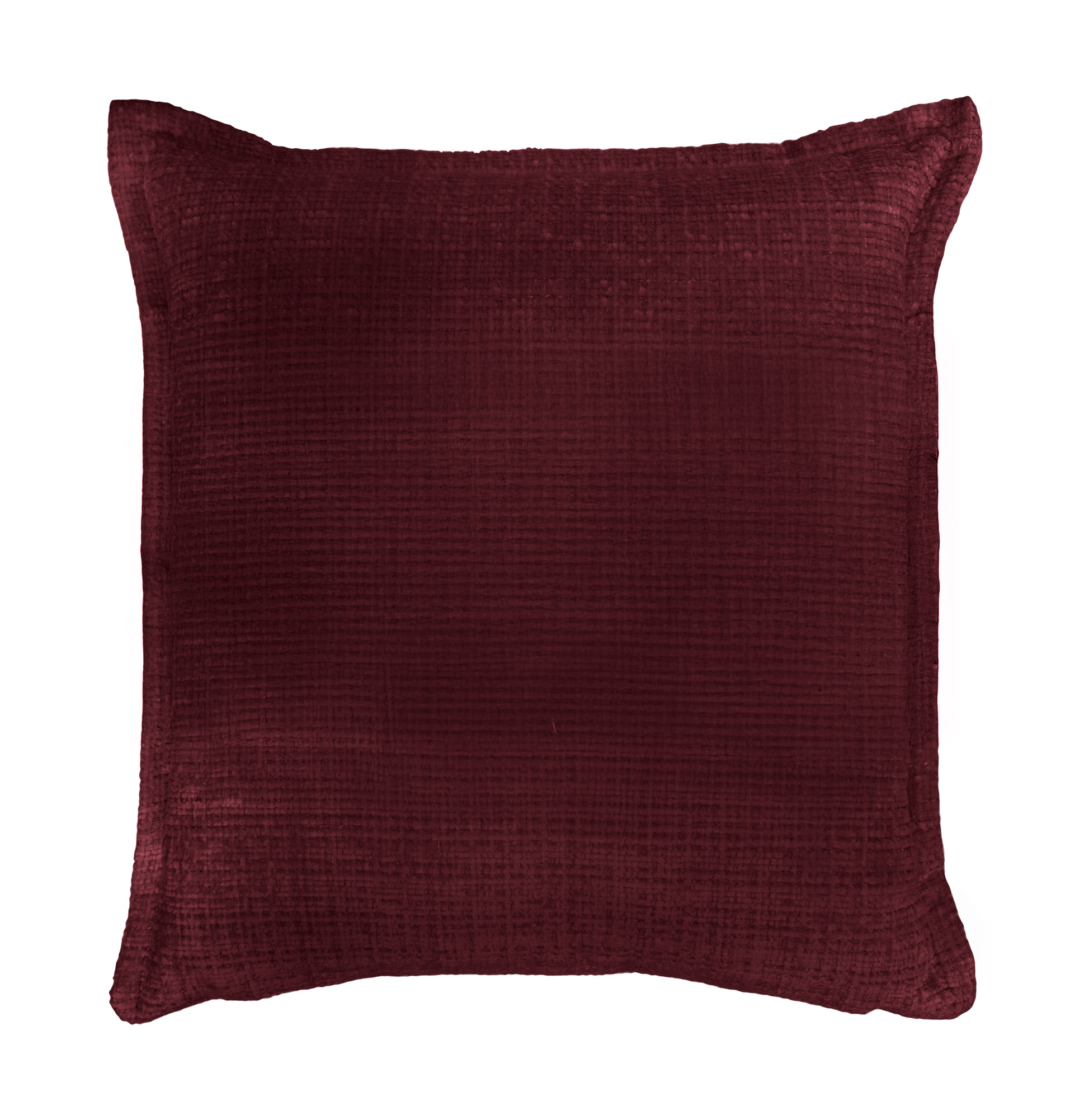 Almofada Decorativa Lisa Omegus Bordeaux