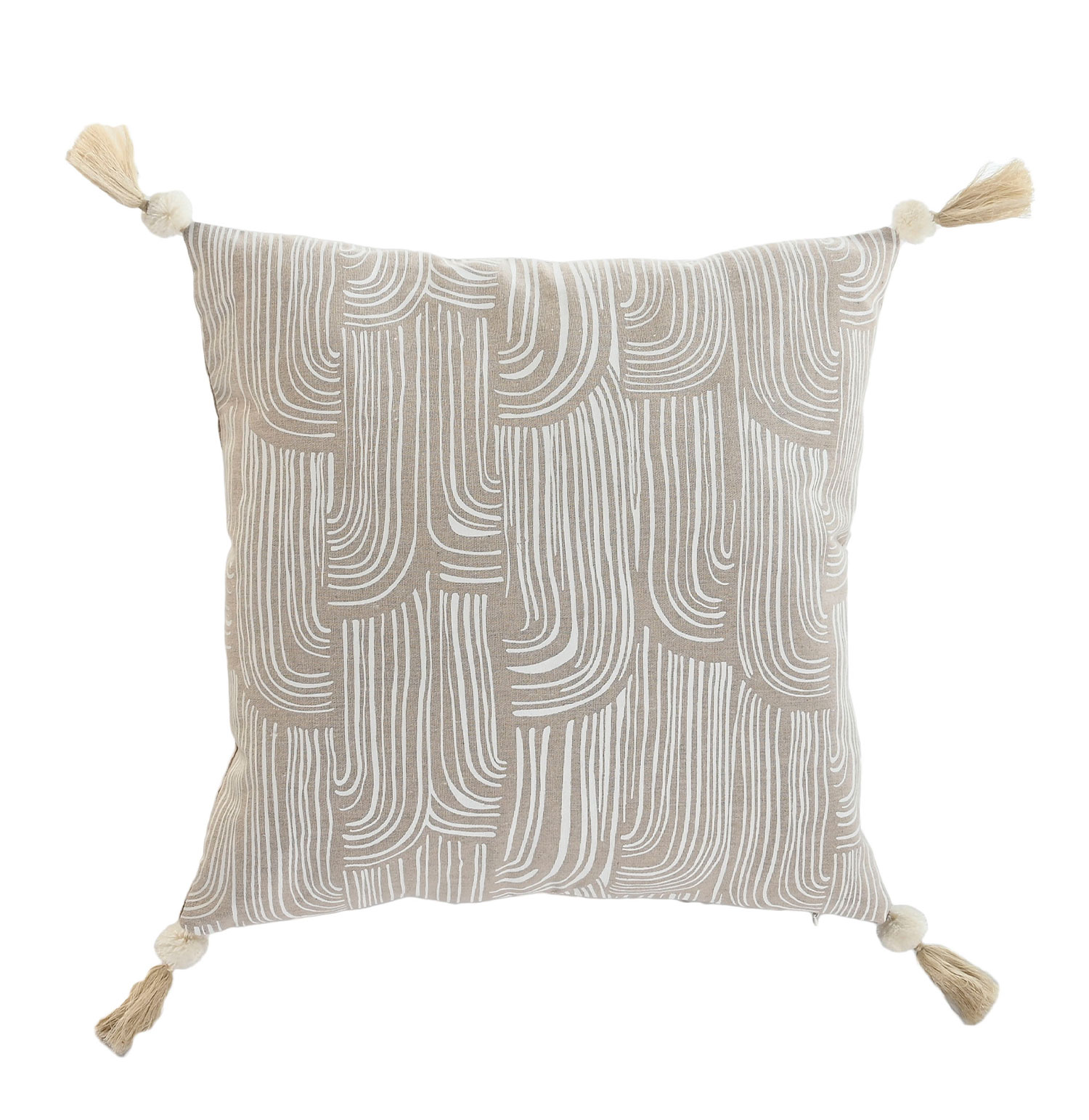 Almofada Decorativa Boho 605 Quadrada Multicolor