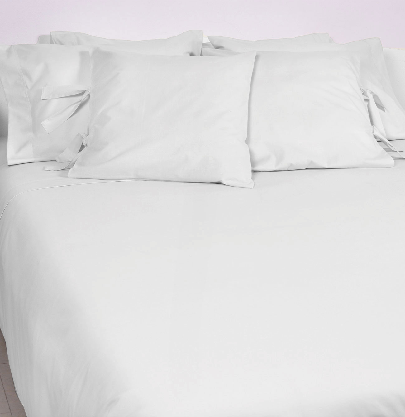 Capa de Edredão Cama de Solteiro Nude Branco