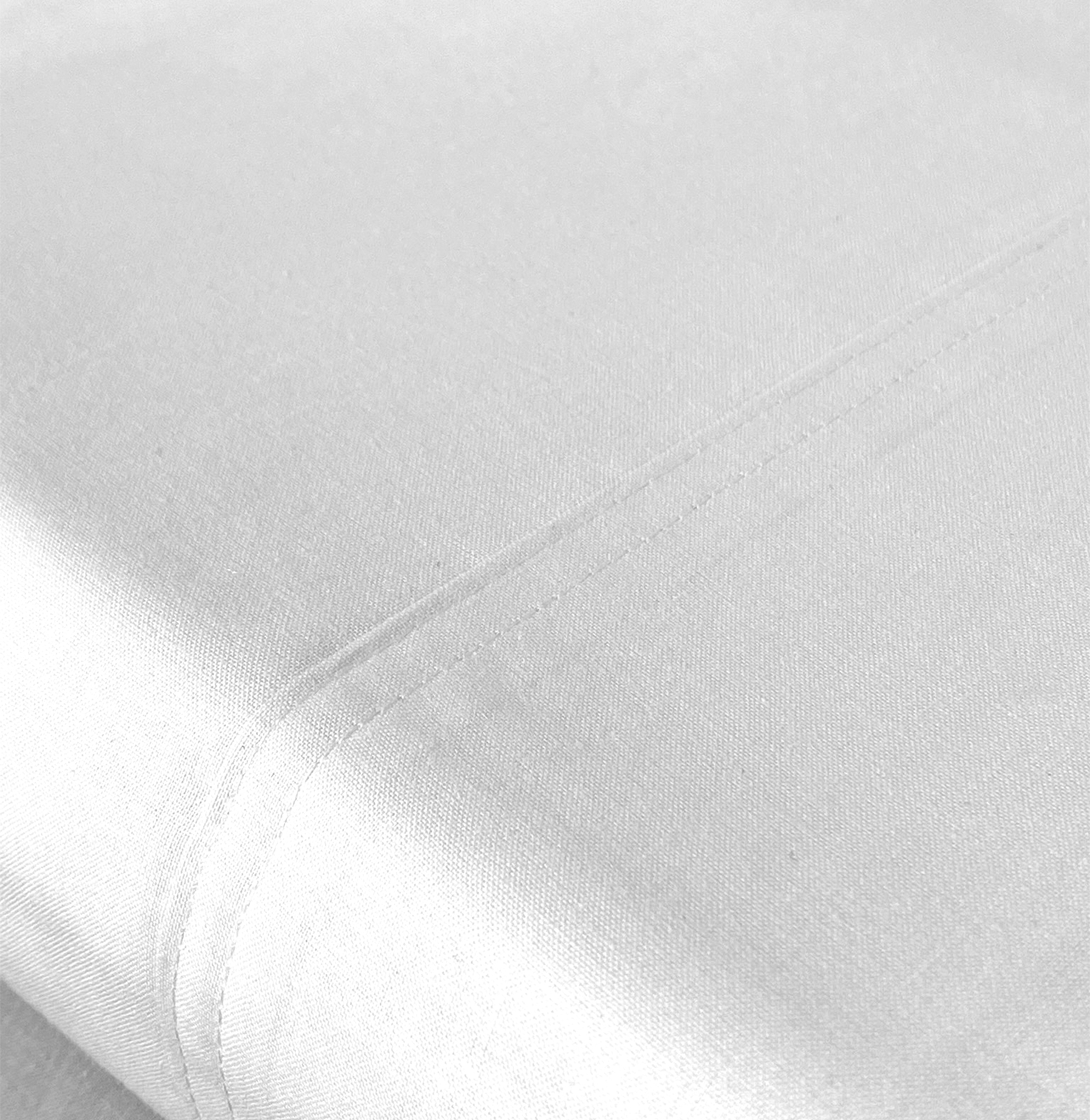 Lençol de Cima 100% Algodão Nude Branco