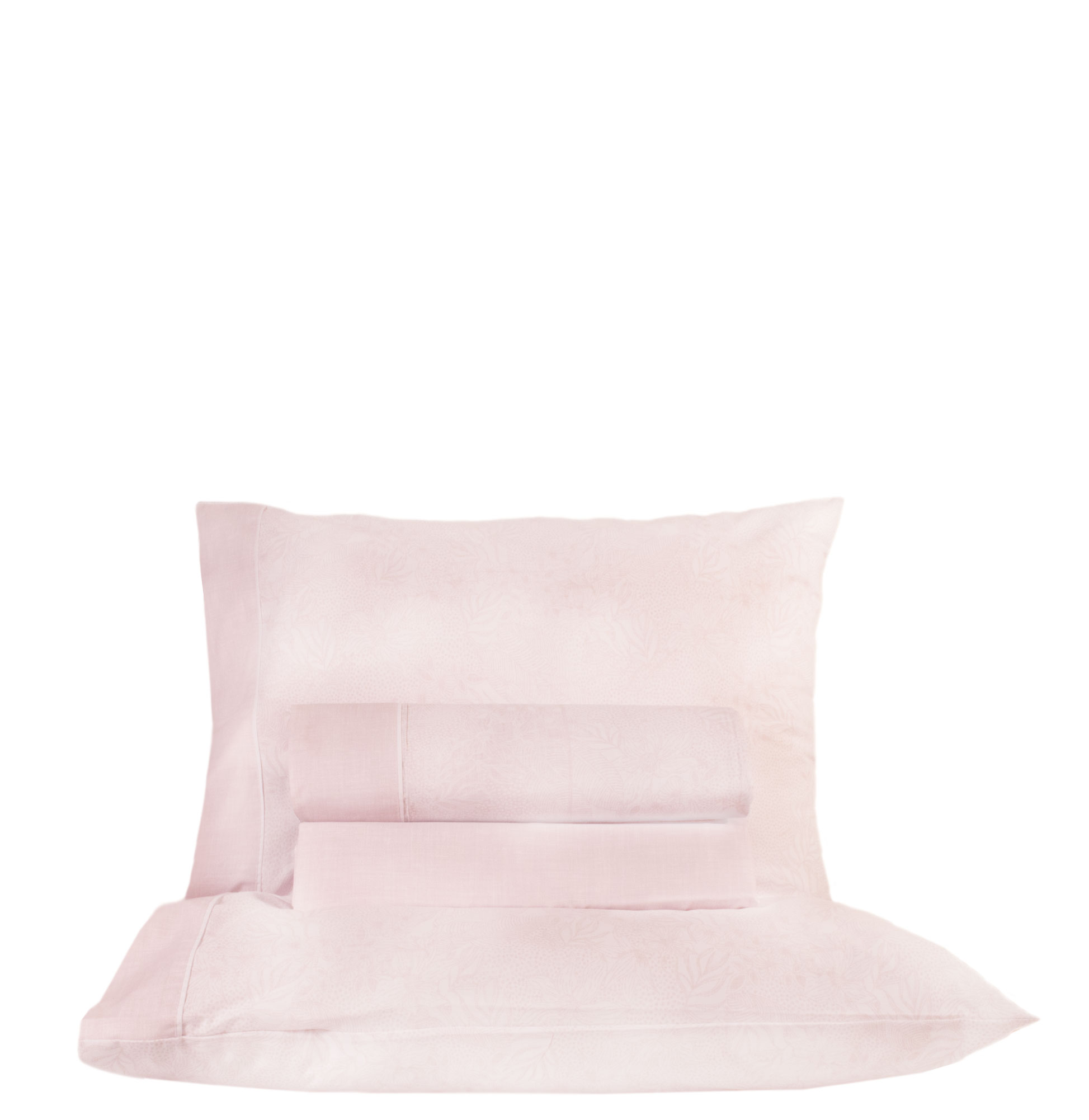 Jogo de Lençóis Cama de Casal Viacha 4 Peças Rosa