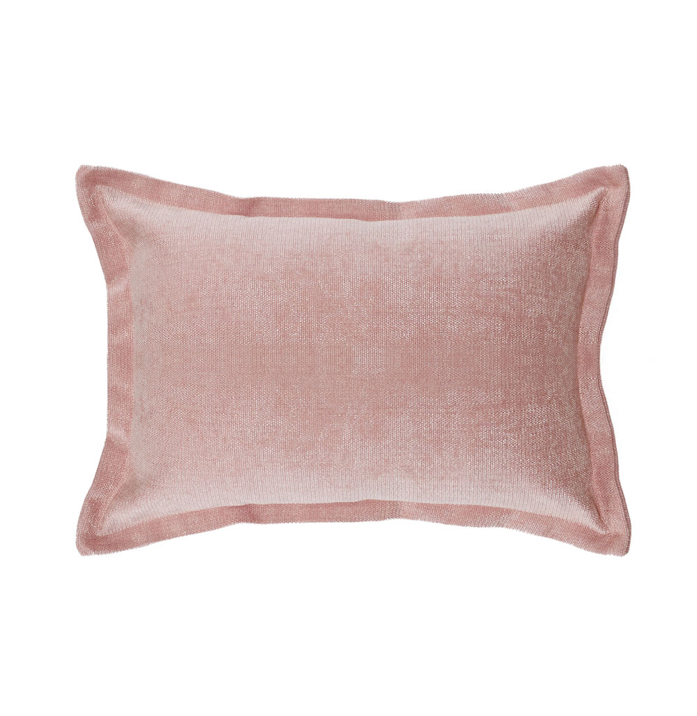 Almofada Decorativa Lisa Cali Rosa