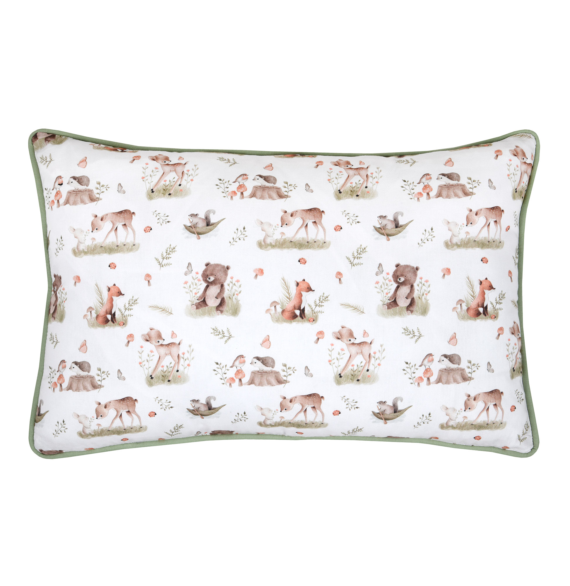 Almofada Decorativa Animais Roury 001 Retangular Multicolor