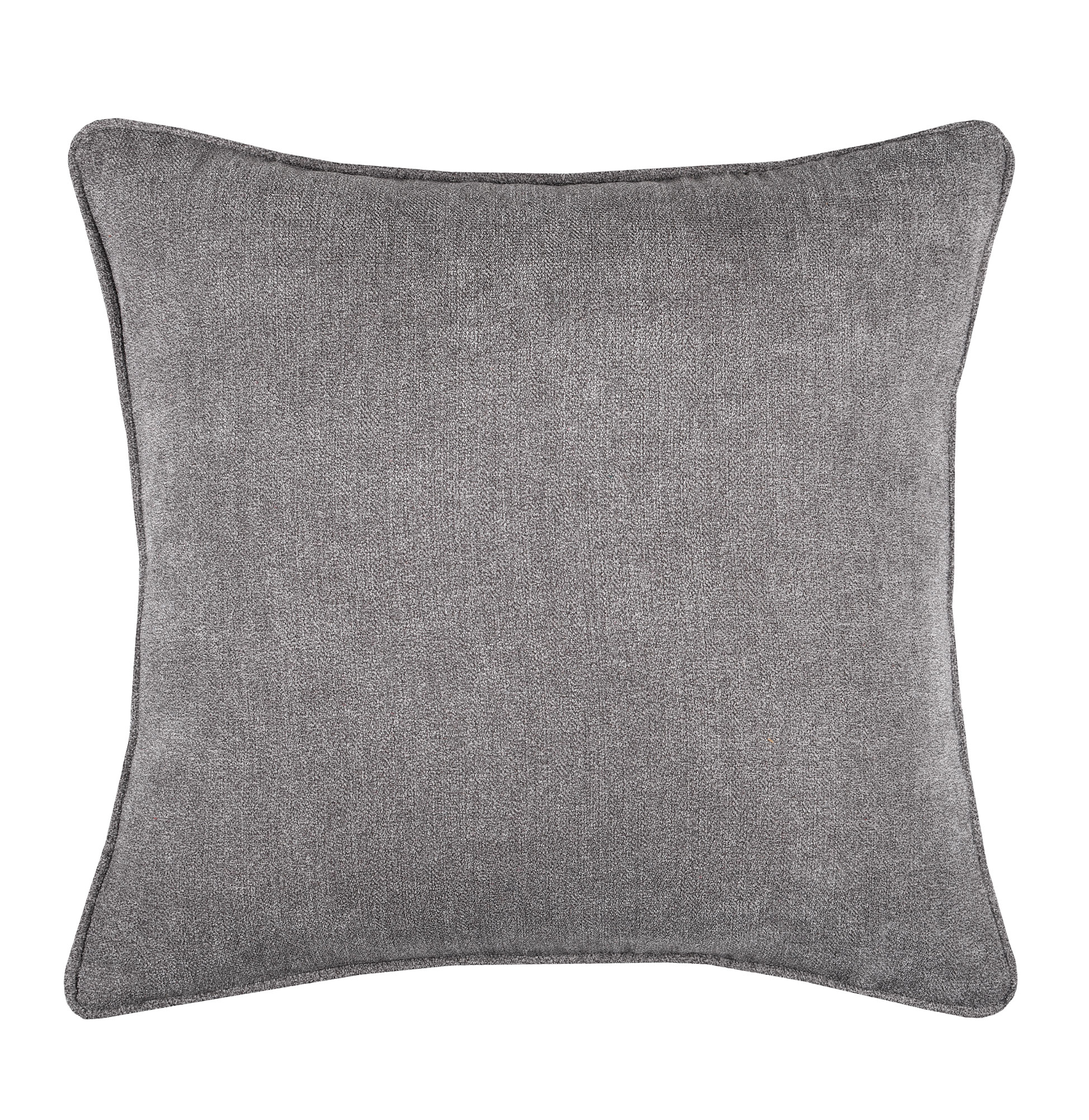 Almofada Decorativa Lisa Grammont Quadrada Cinzento Escuro