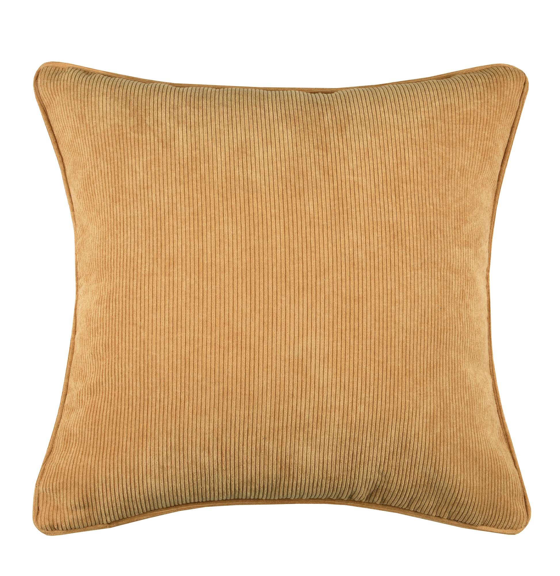 Almofada Decorativa Falso Lisa Antonin Quadrada Amarelo