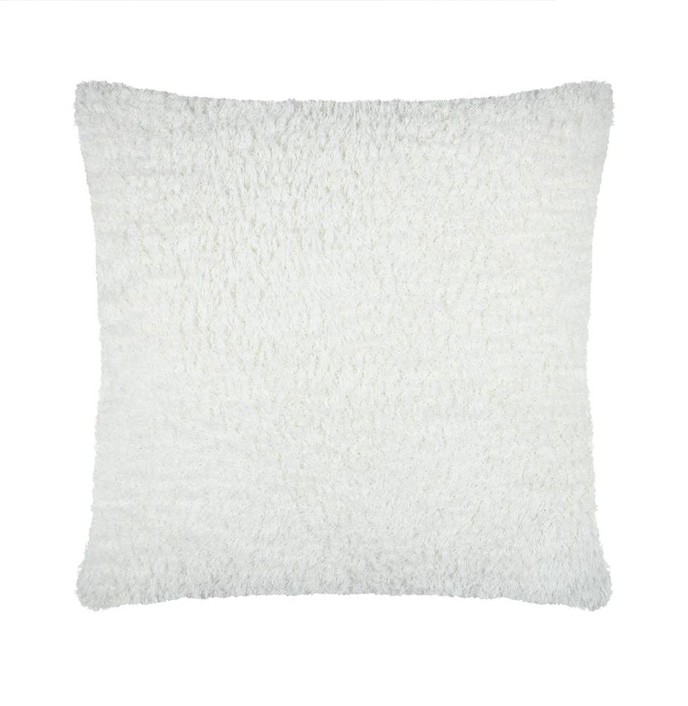 Almofada Decorativa Falso Lisa Montreal Quadrado Branco
