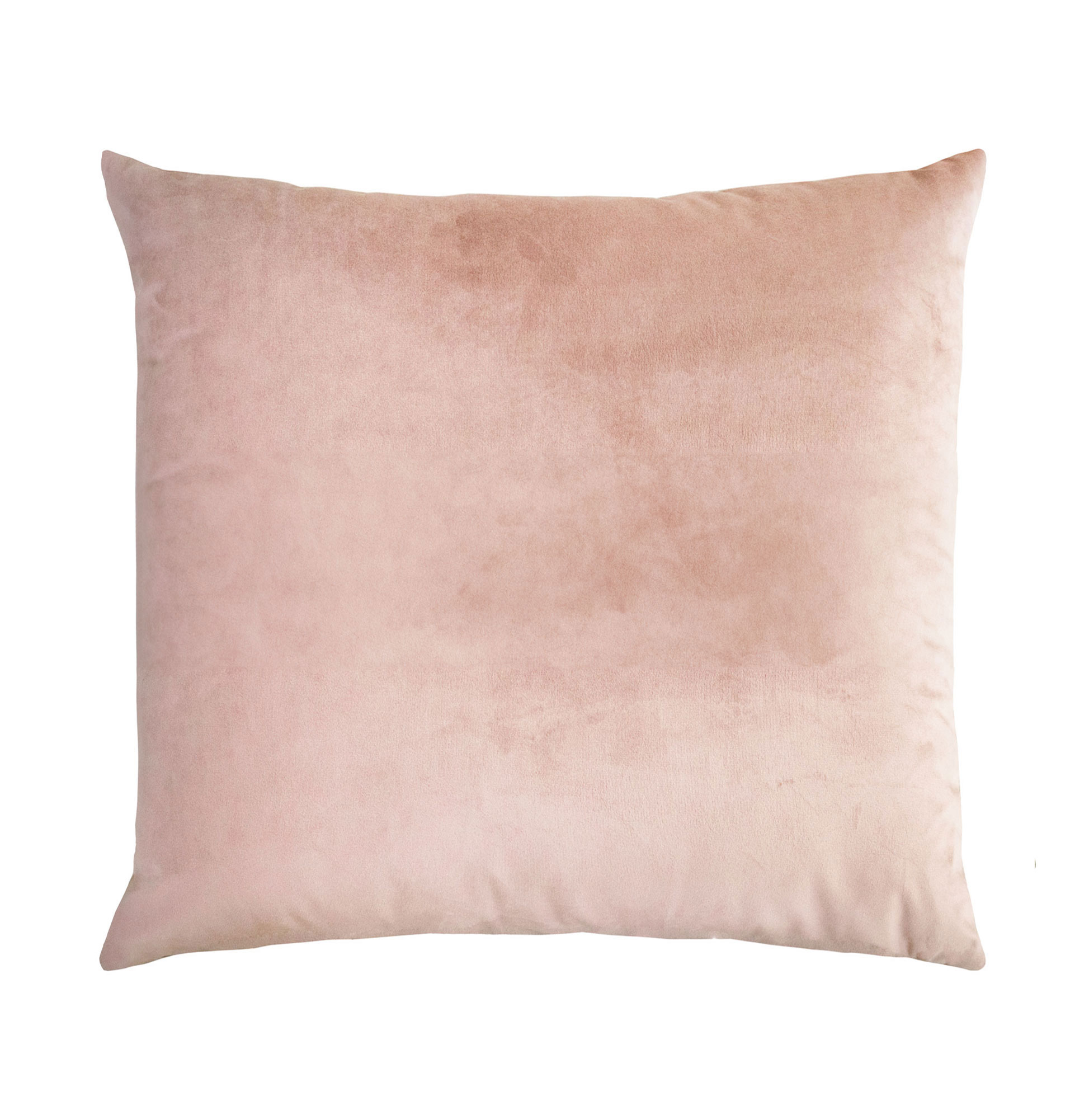 Almofada Decorativa Lisa Velina Rosa Claro