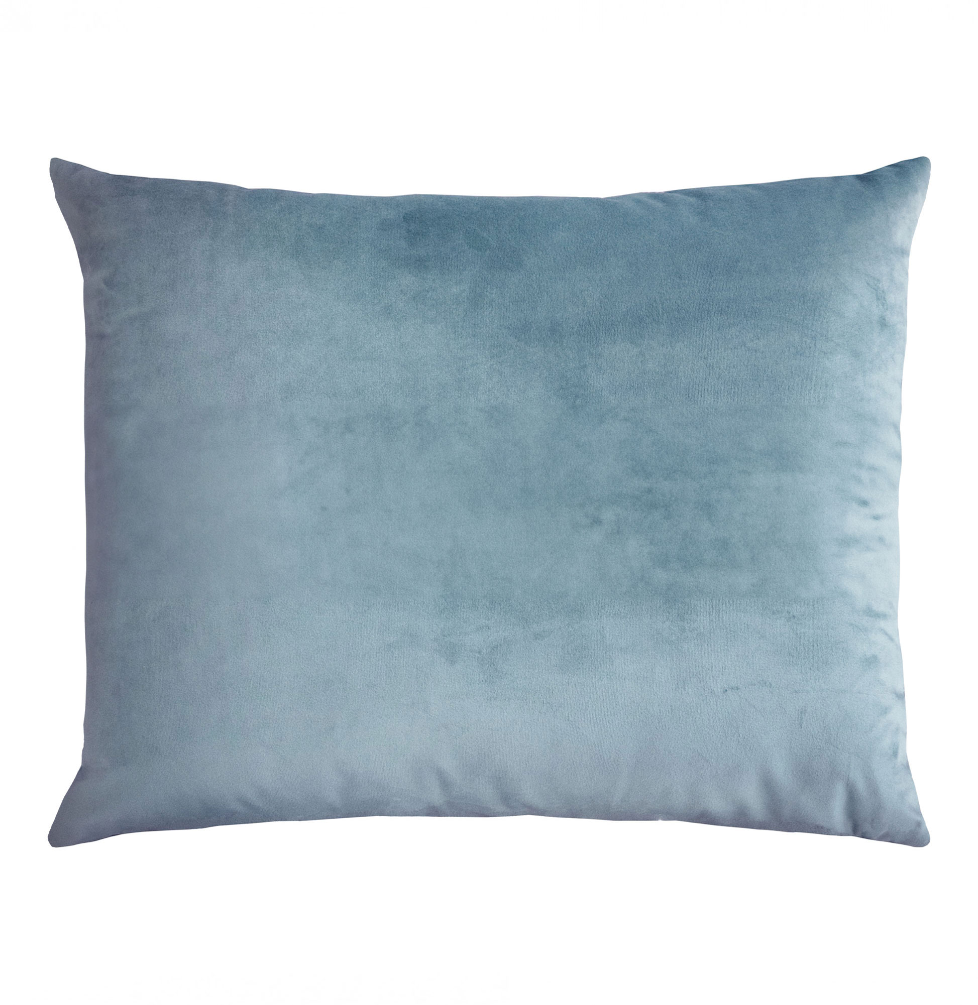 Almofada Decorativa Lisa Velina Azul Claro