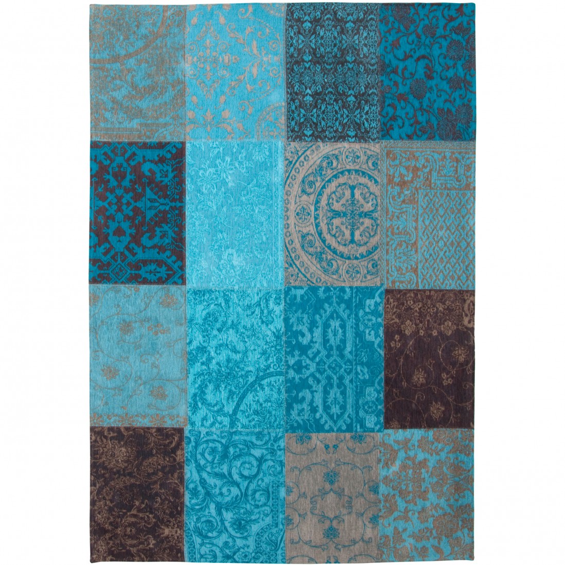 ALFOMBRA PATCHWORK CHENILLE 8105