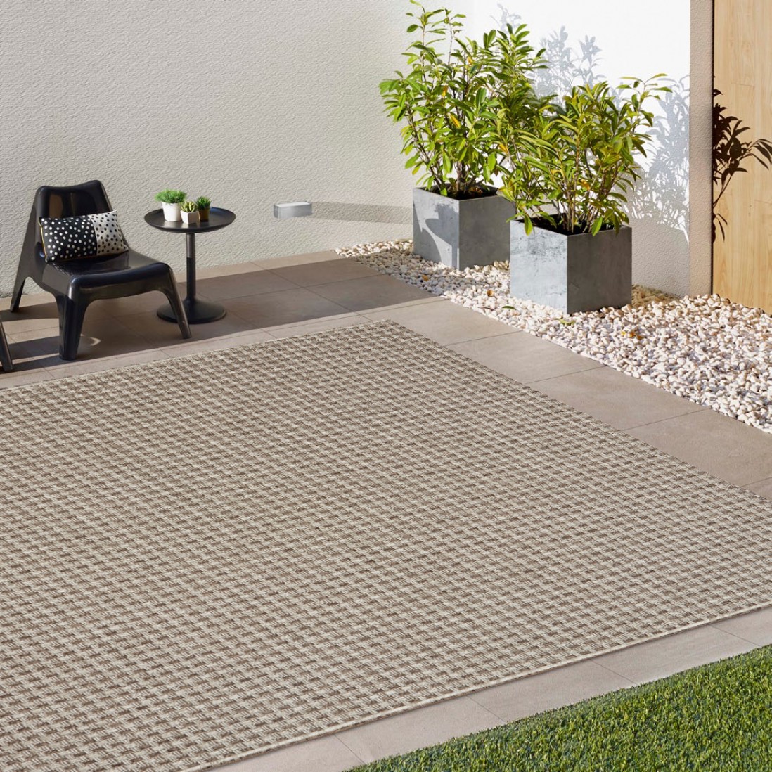 In & Out Hallway Rug Tatami 39003/837 Light Gray