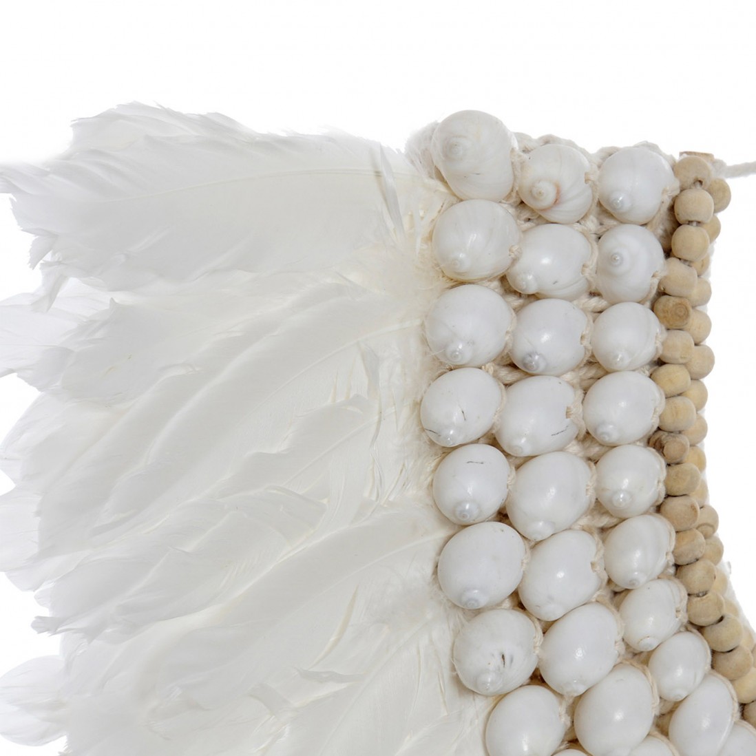 Shell and feathers Decorative Piece 366