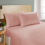 Juego de Sbanas Cama Individual Micro 3 Piezas Rosa Seco