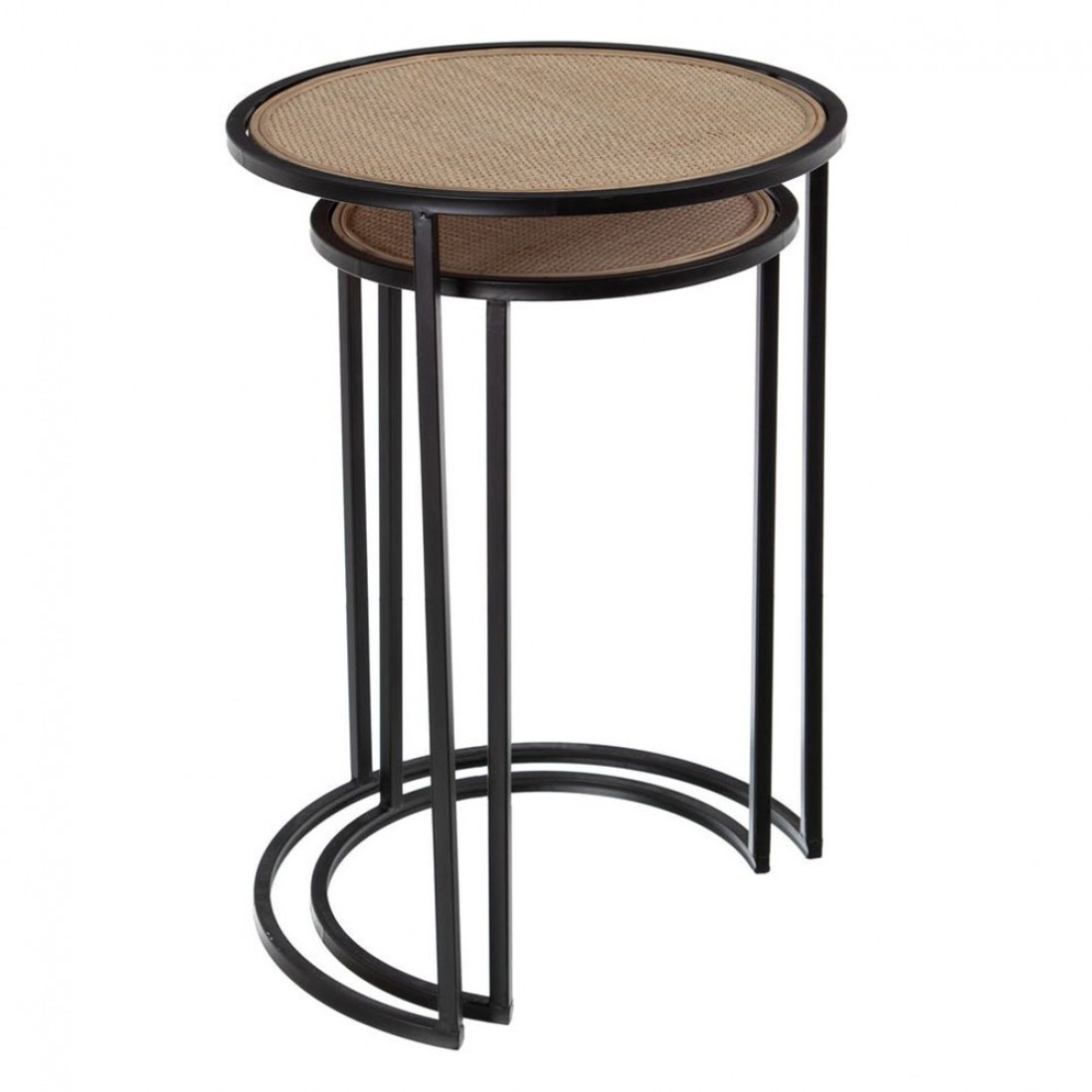 AUXILIARY METAL AND BAMBOO TABLES 027