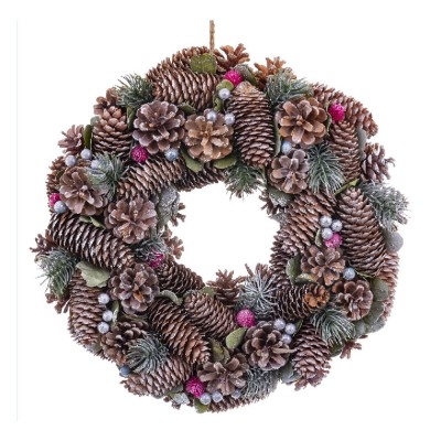 Coroa Decorativa de Natal 321 Multicolor Coroa Decorativa de Natal 321 Multicolor