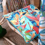 COLORED/AQUITAINE CUSHION