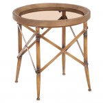 WOOD/METAL AUXILIARY TABLE 442