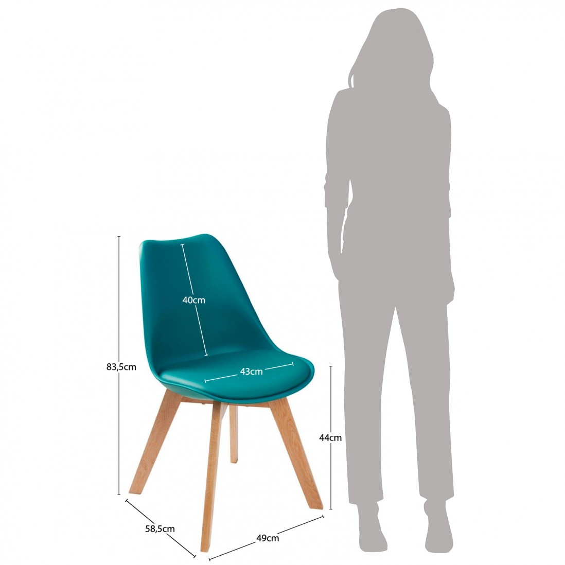 Cadeira scandinave