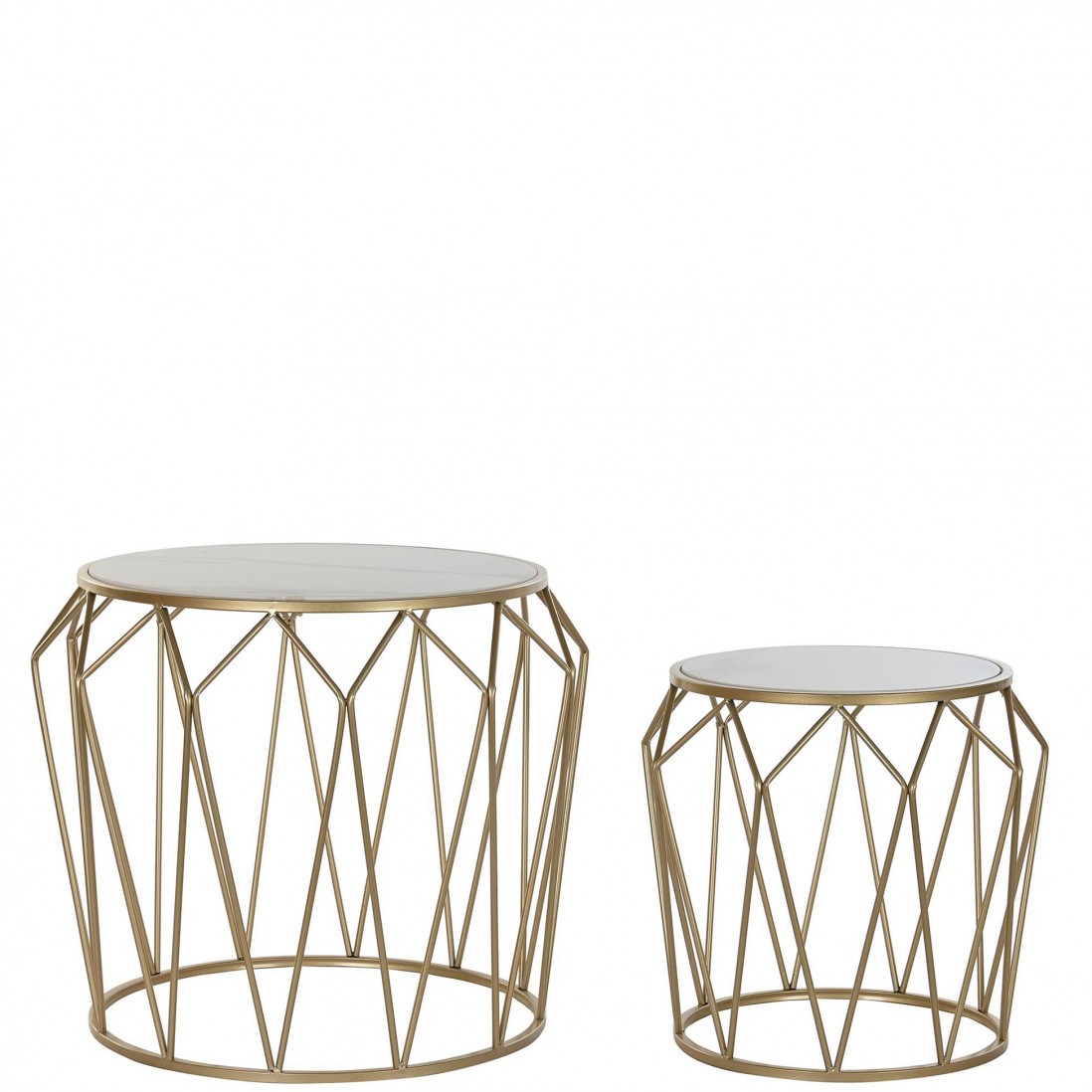 METAL/MARBLE AUXILIARY TABLE 082 | Superdecor Online