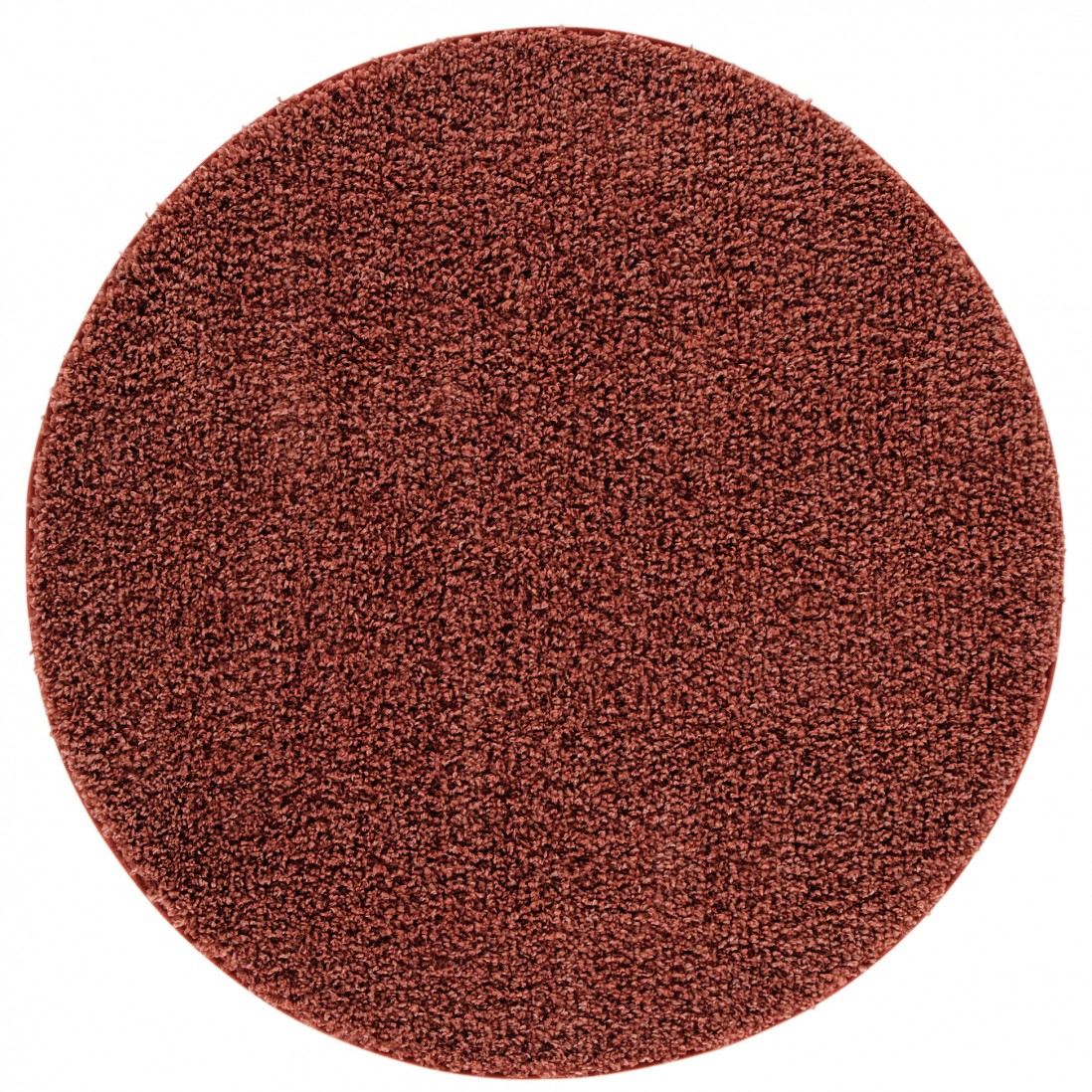 Plain Round Rug Dakar 71431/803 Red