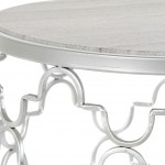 METAL/MARBLE AUXILIARY TABLE 469