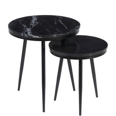 METAL/MARBLE AUXILIARY TABLE 866