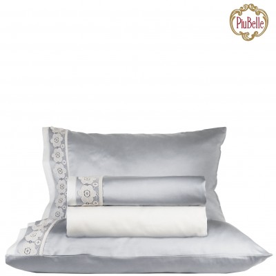 Juego de Sbanas Cama Doble Paloma 4 Piezas Gris