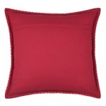 Almofada Decorativa de Natal Malicieux 001 Quadrada Vermelha