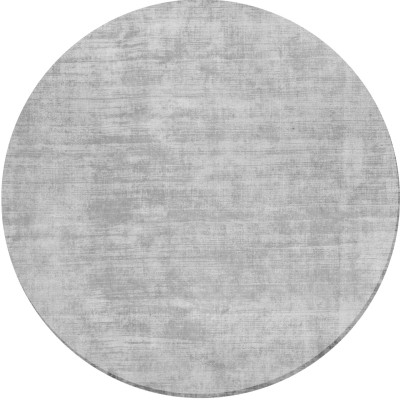 Plain Round Rug Jambi 71431/906 Gray