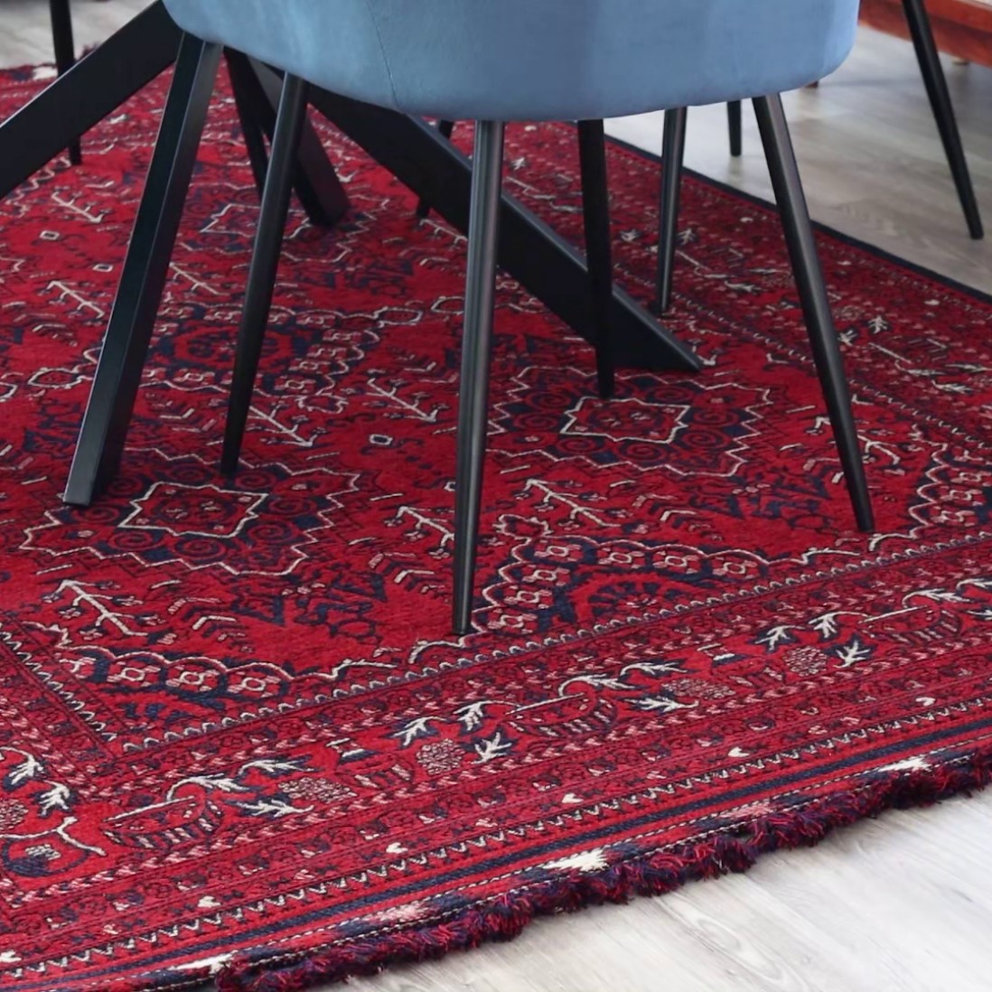 Alfombra Oriental Bukhara BK02 Rojo