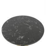 METAL/MARBLE AUXILIARY TABLE 549