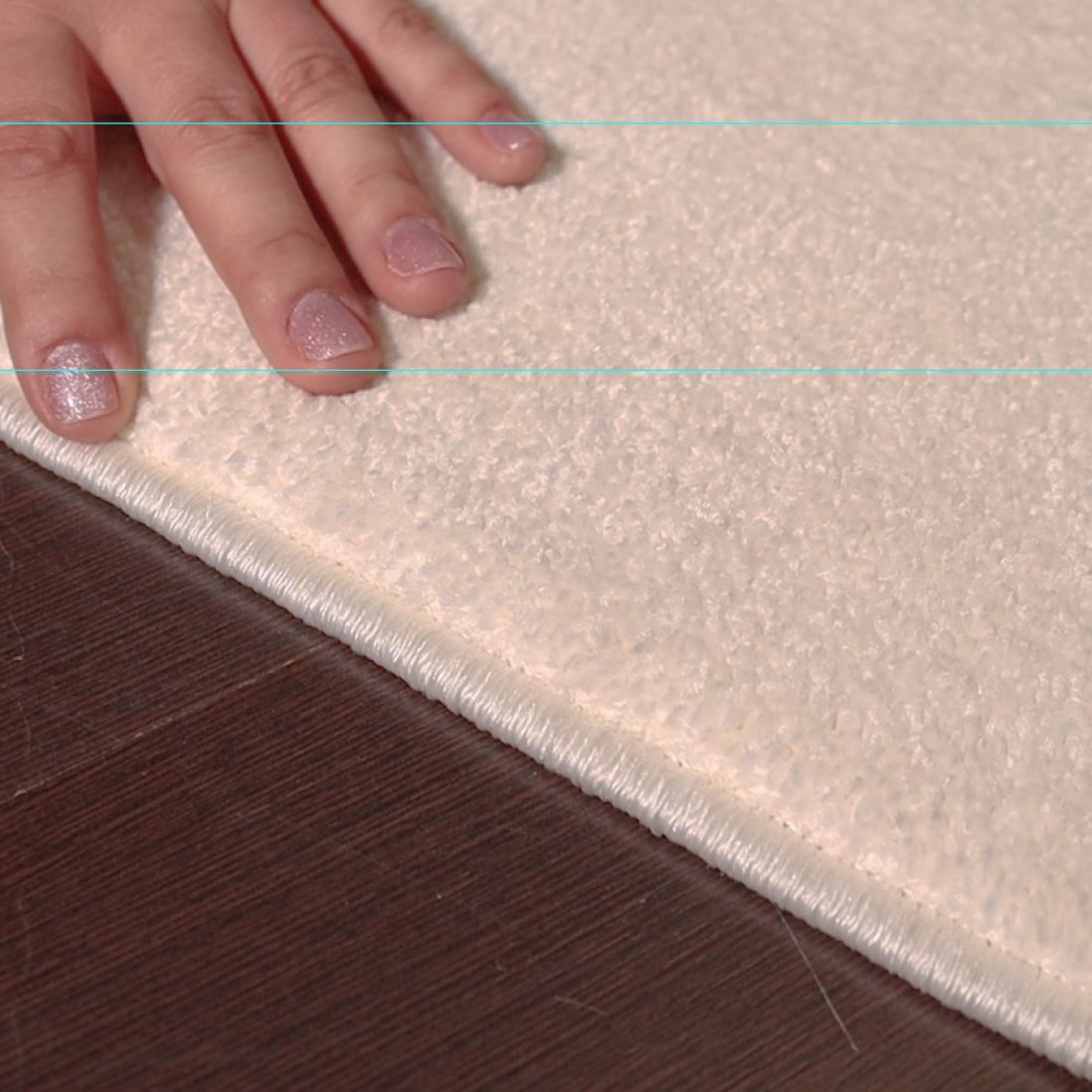 Plain Area Rug Supersoft 017 Light Gray