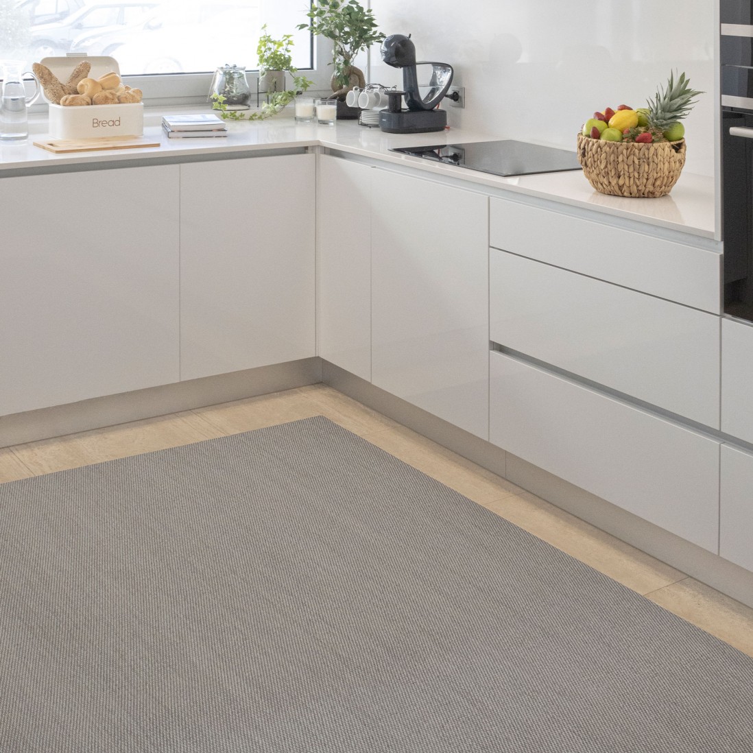 In & Out Hallway Rug Dallas 017 Light Gray