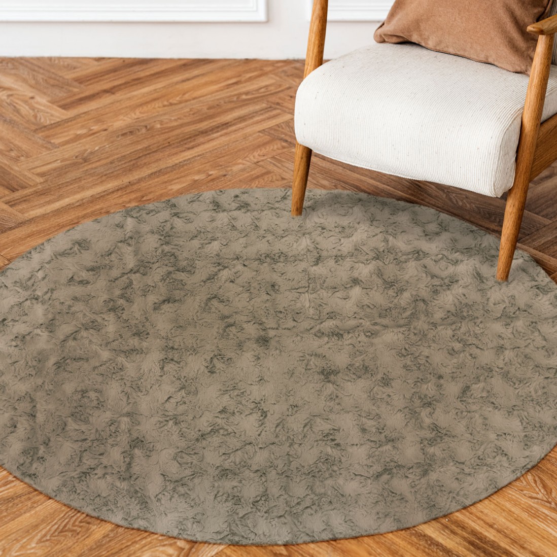 Alfombra a Medida Lavable Saragoca 233 Gris Pardo